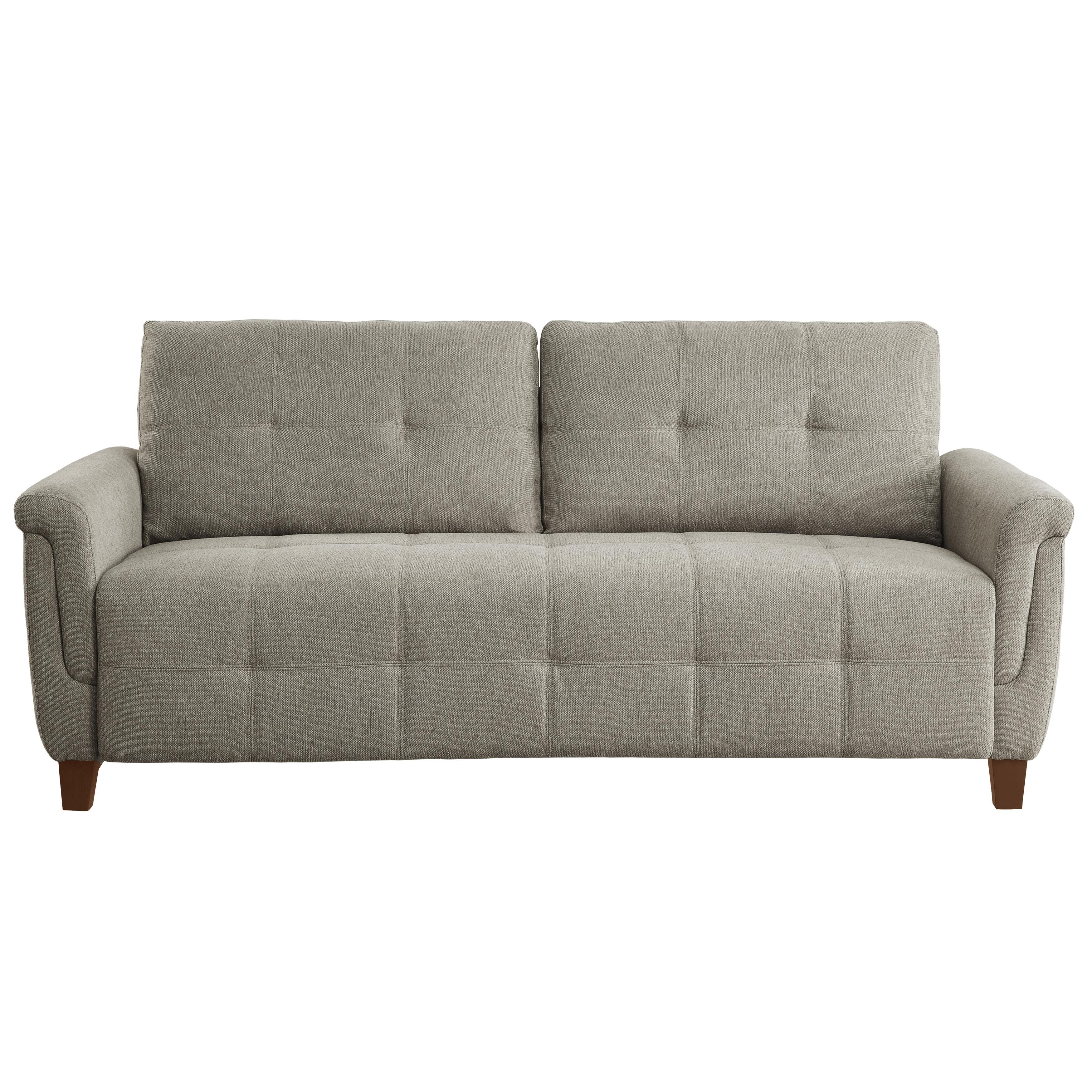 

    
Modern Brown Textured Sofa Homelegance 9344BR-3 Olcott
