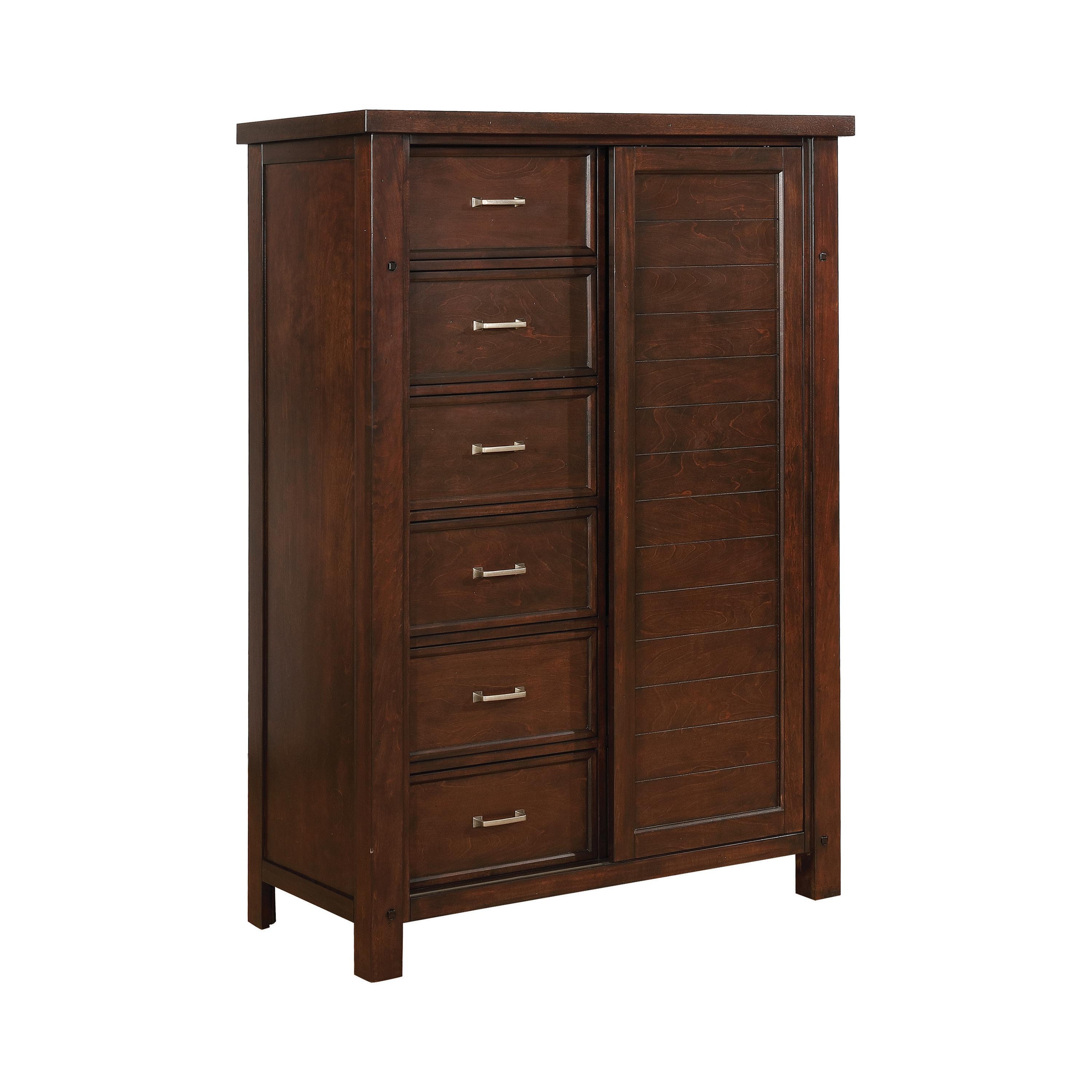 

    
Transitional Pinot Noir Solid Wood Door Chest Coaster 206436 Barstow
