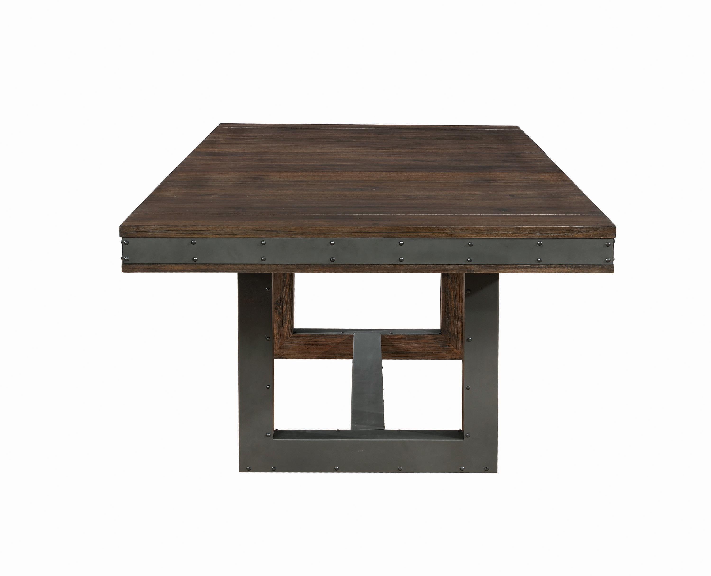 

    
Modern Brown Wood Dining table Atwater by Coaster
