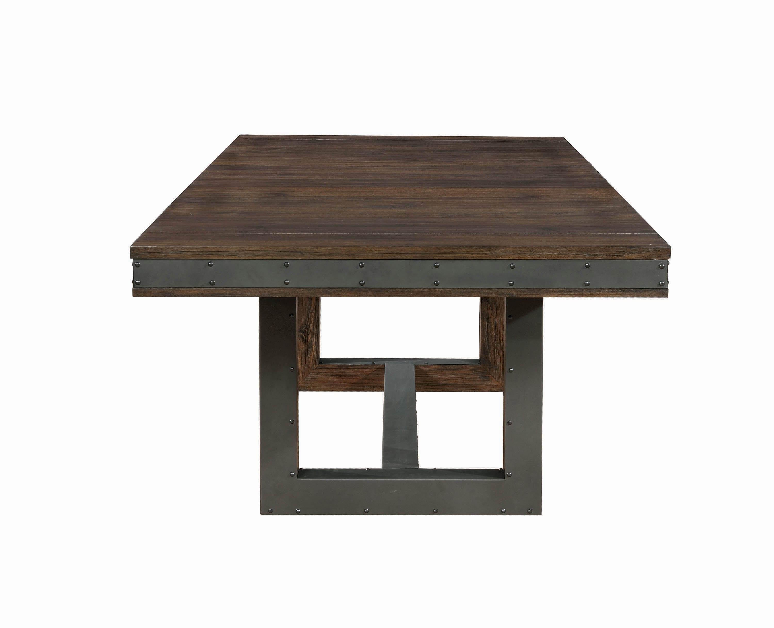 

    
Coaster Atwater Dining Table Brown 107721
