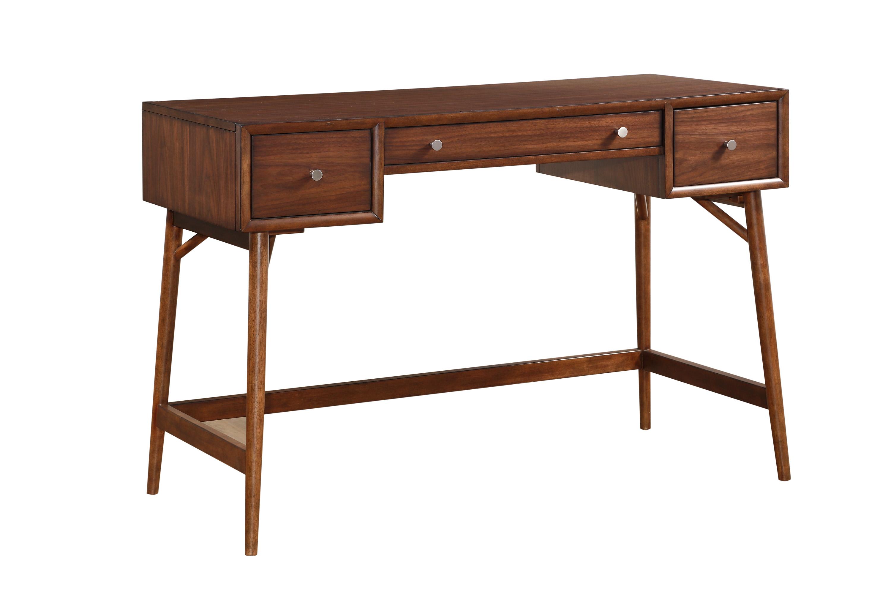 

    
Modern Brown Wood Writing Desk Homelegance Frolic 3590-22
