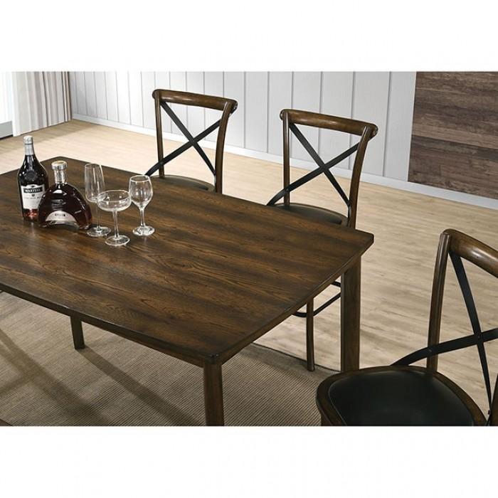 

    
Furniture of America CM3148PT-Set-5 Buhl Counter Table Set Oak/Espresso CM3148PT-5PC
