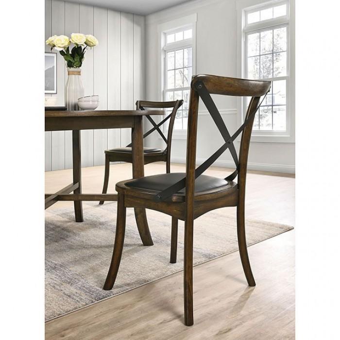 

                    
Furniture of America CM3148PT-Set-5 Buhl Counter Table Set Oak/Espresso Leatherette Purchase 

