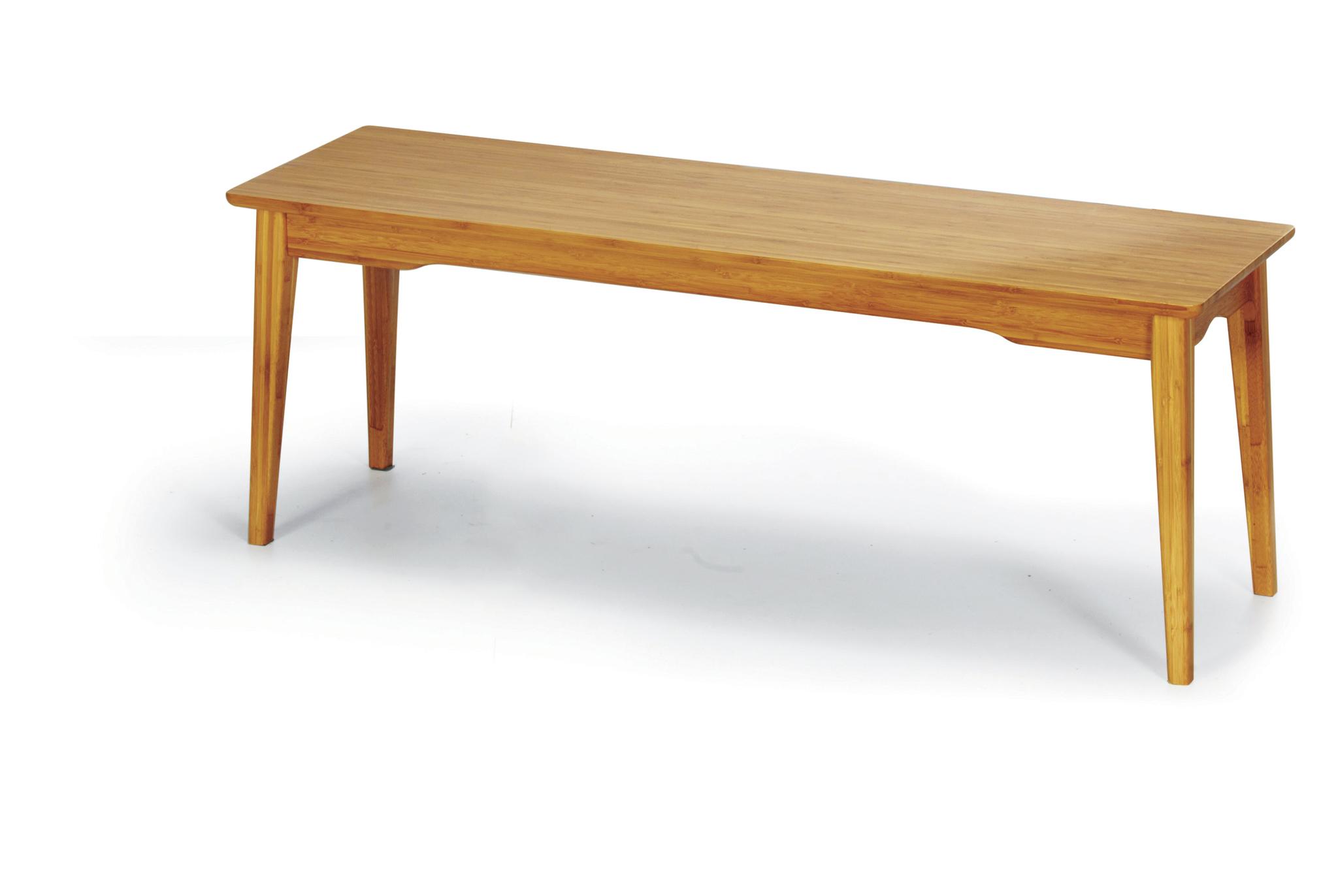 

    
Caramelized Bamboo Short Dining Bench G0033CA Modern Currant by Greenington
