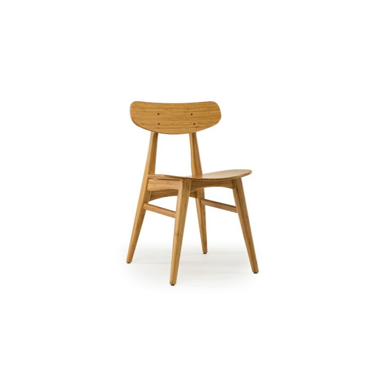

    
Bamboo Dining Chair Set 2 Pcs Caramelized Modern Cassia by Greenington
