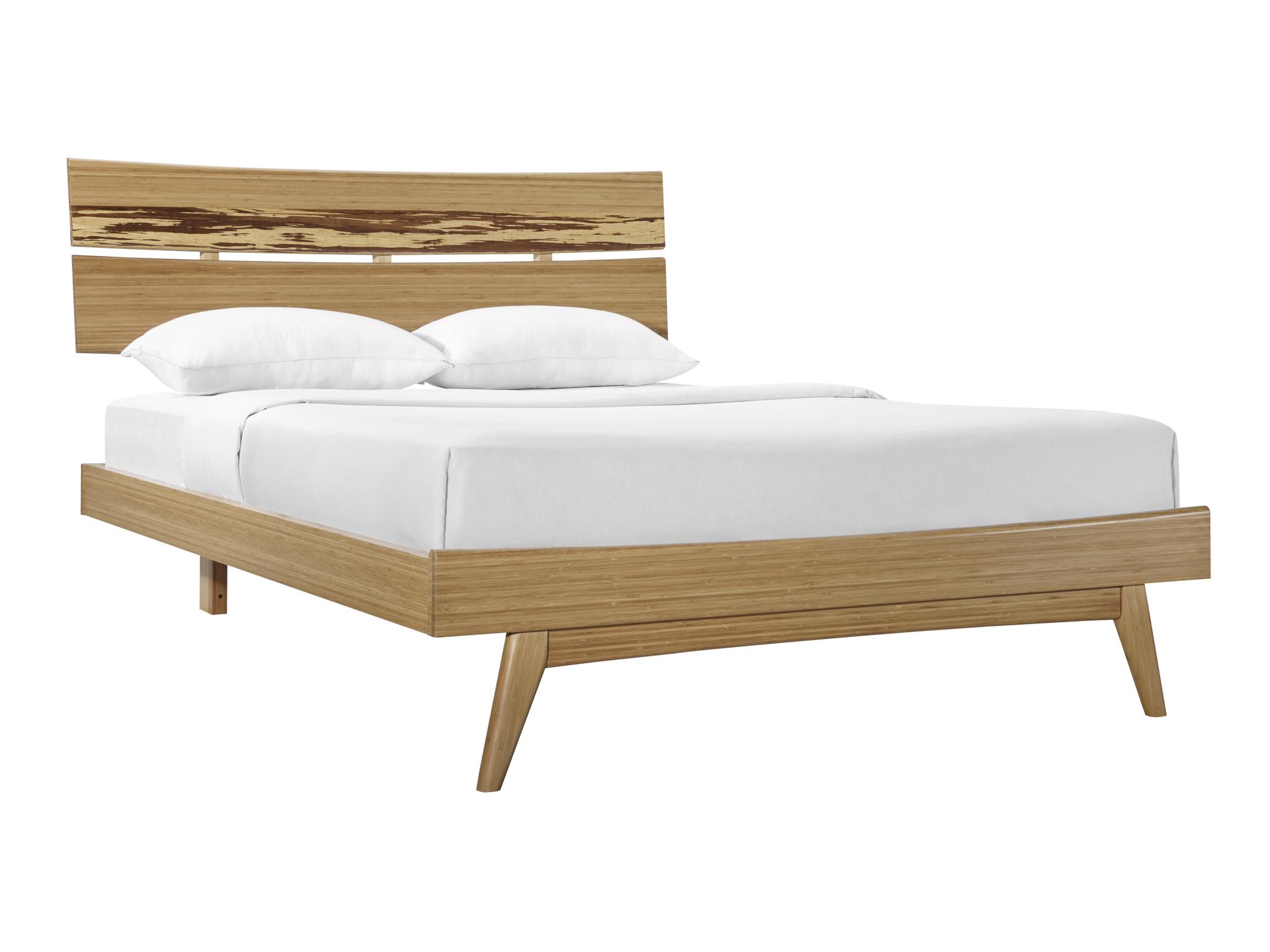 

    
Bamboo King Platform Bed Caramelized Modern Azara by Greenington
