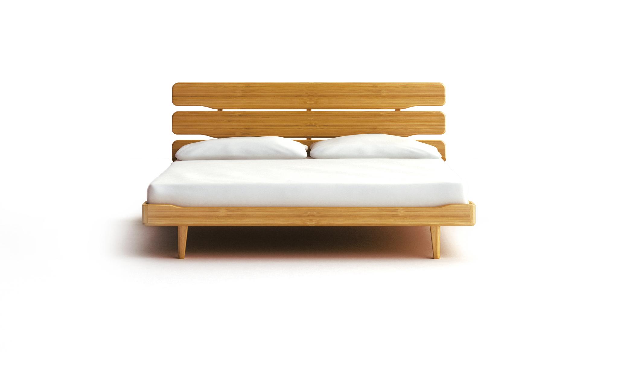 

    
King Platform Bed Caramelized Bamboo Modern Currant by Greenington
