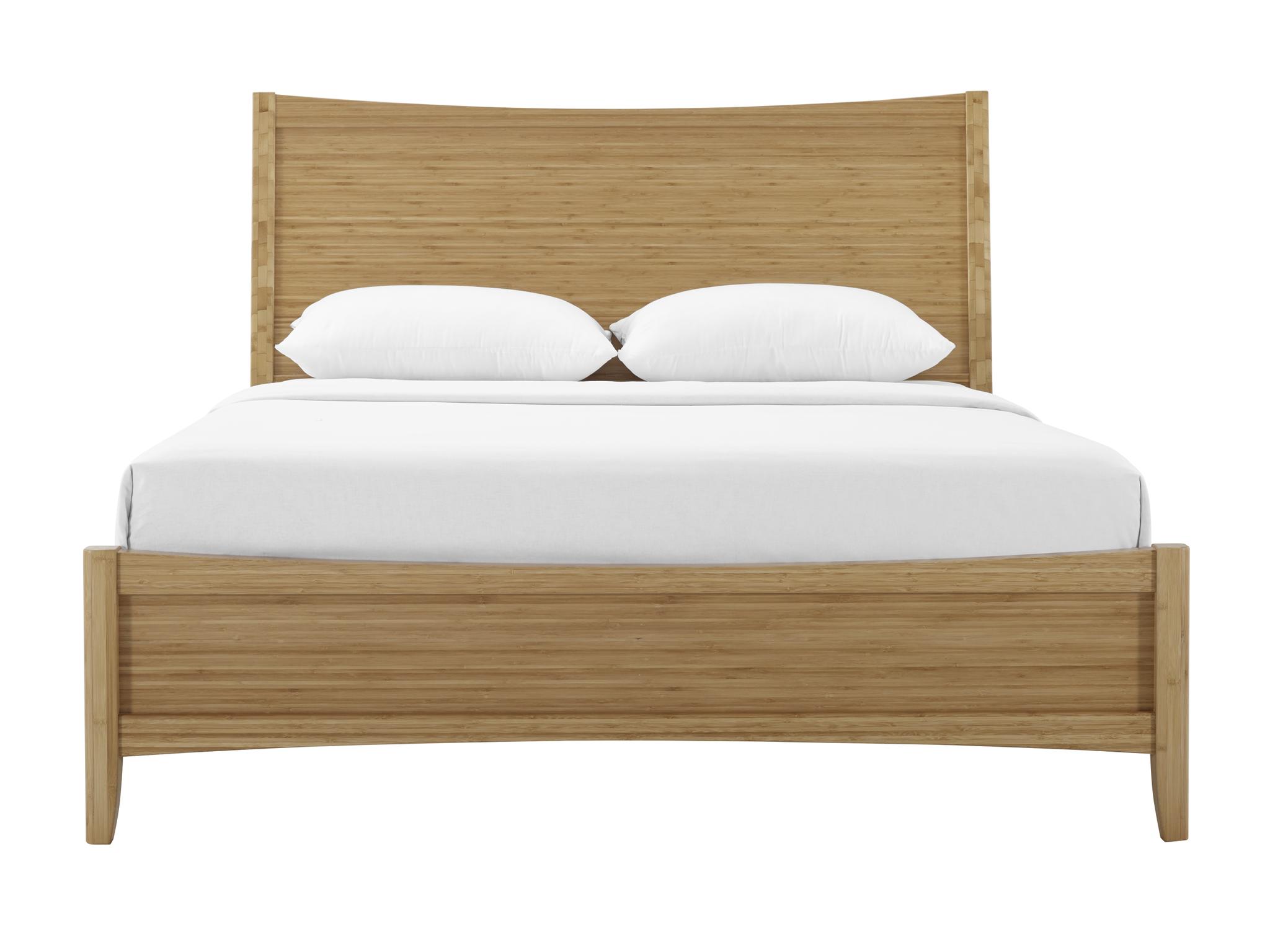 

    
Caramelized Bamboo King Platform Bed  Modern Willow by Greenington
