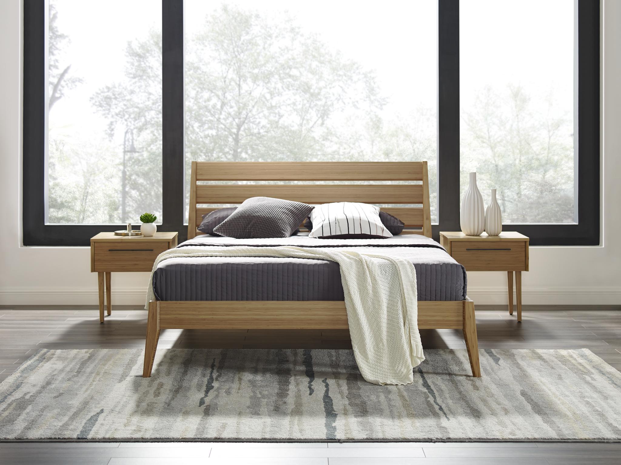 

    
G0091CA-Set-5 Bamboo King Platform Bedroom Set 5Pcs w/Caramelized Modern Sienna by Greenington
