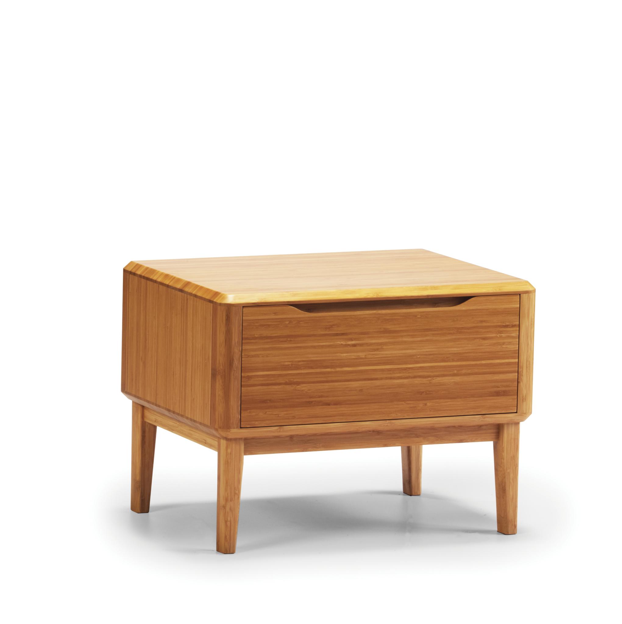 

    
Caramelized Bamboo Nightstand Modern Currant by Greenington
