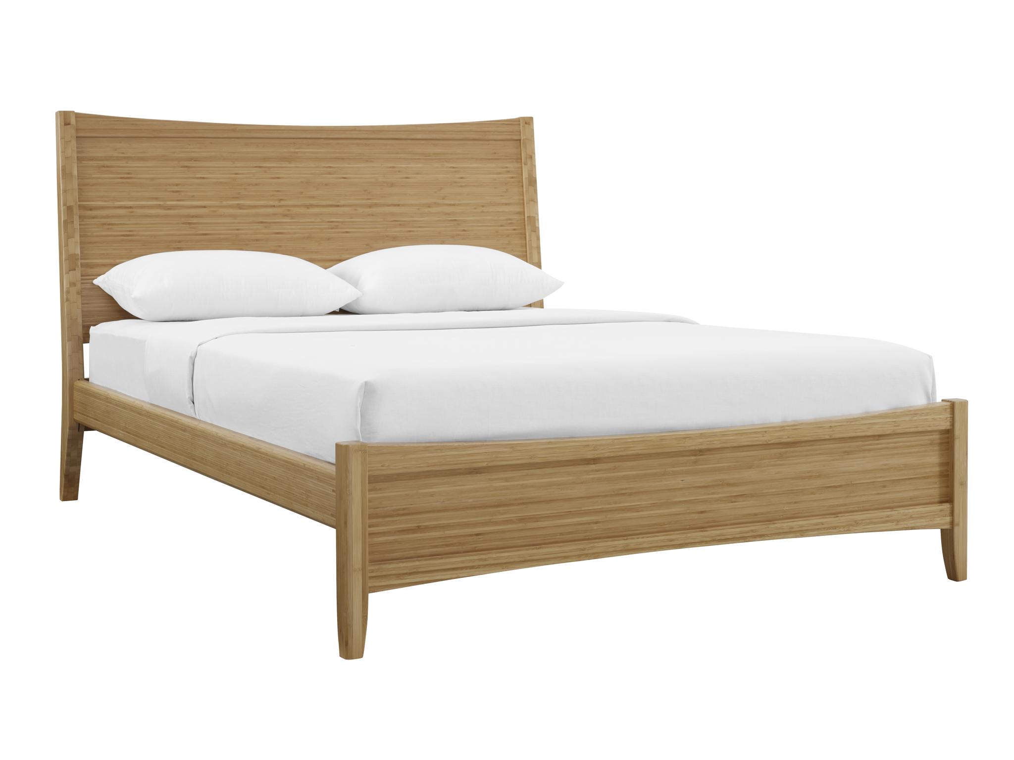 

    
Bamboo Queen Bedroom Set 3Pcs Caramelized Modern Willow by Greenington
