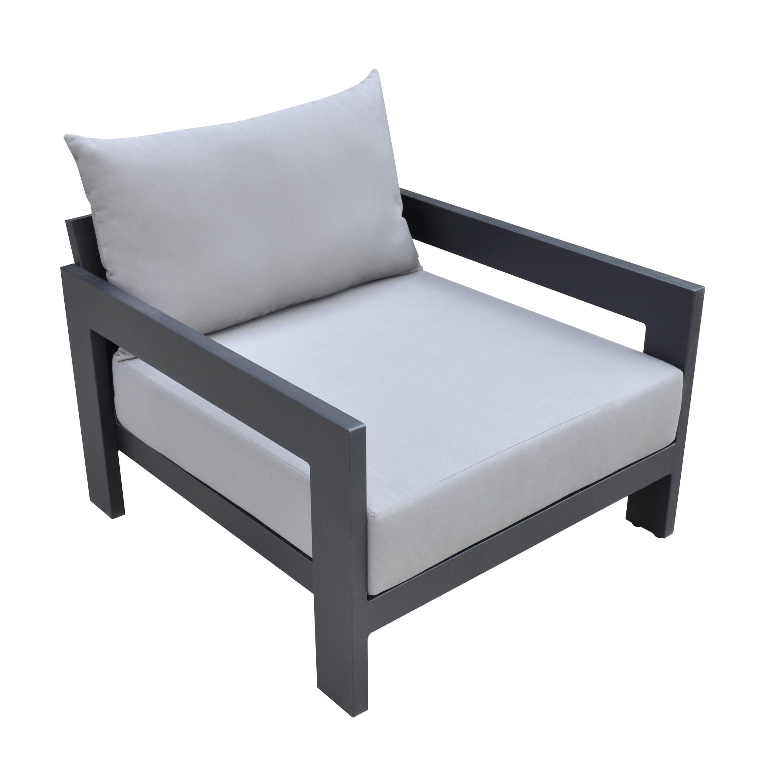 

    
Renava Wake Outdoor Lounge Chair VGGEMONTALK-GREY-CH Lounge Chair
