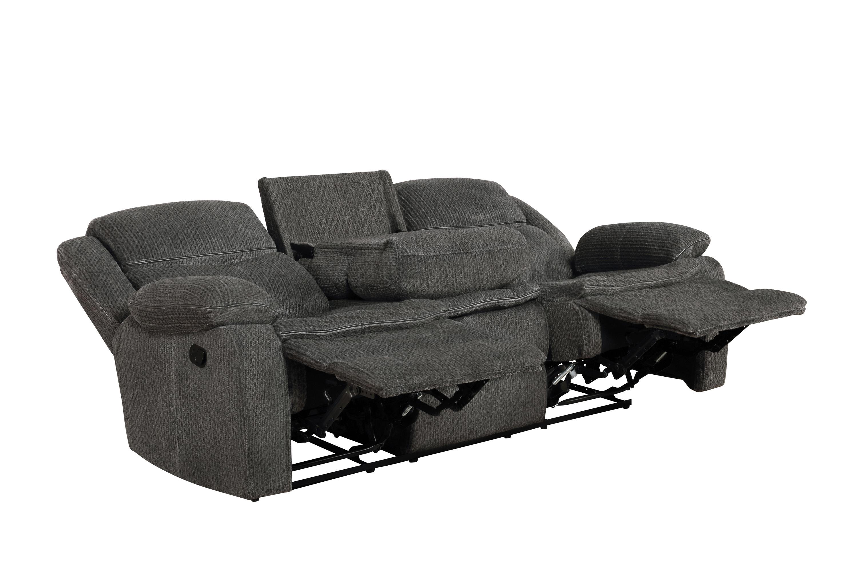 

    
Coaster 610254-S2 Jennings Motion Sofa Set Charcoal 610254-S2
