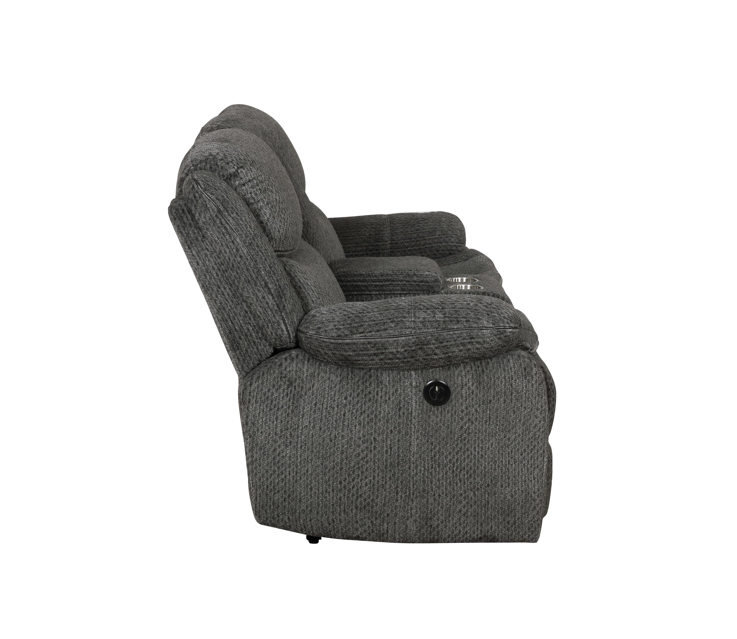 

                    
Coaster 610255P Jennings Power loveseat Charcoal Chenille Purchase 
