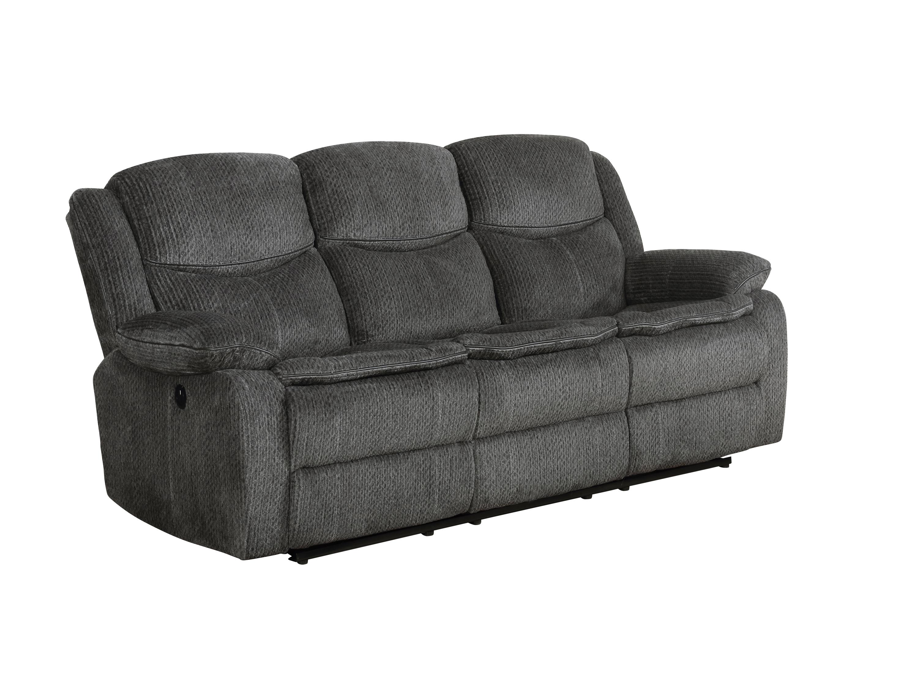 

                    
Coaster 610254P-S2 Jennings Power Sofa Set Charcoal Chenille Purchase 
