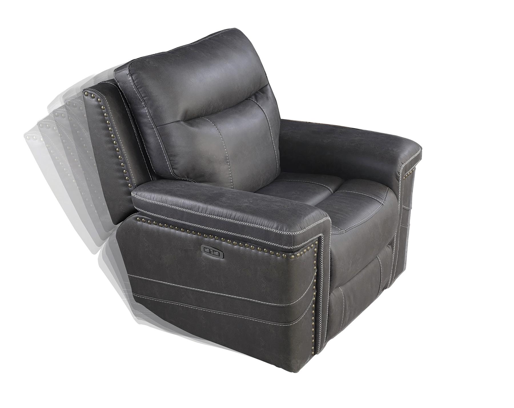 

    
Coaster 603516PP Wixom Power recliner Charcoal 603516PP
