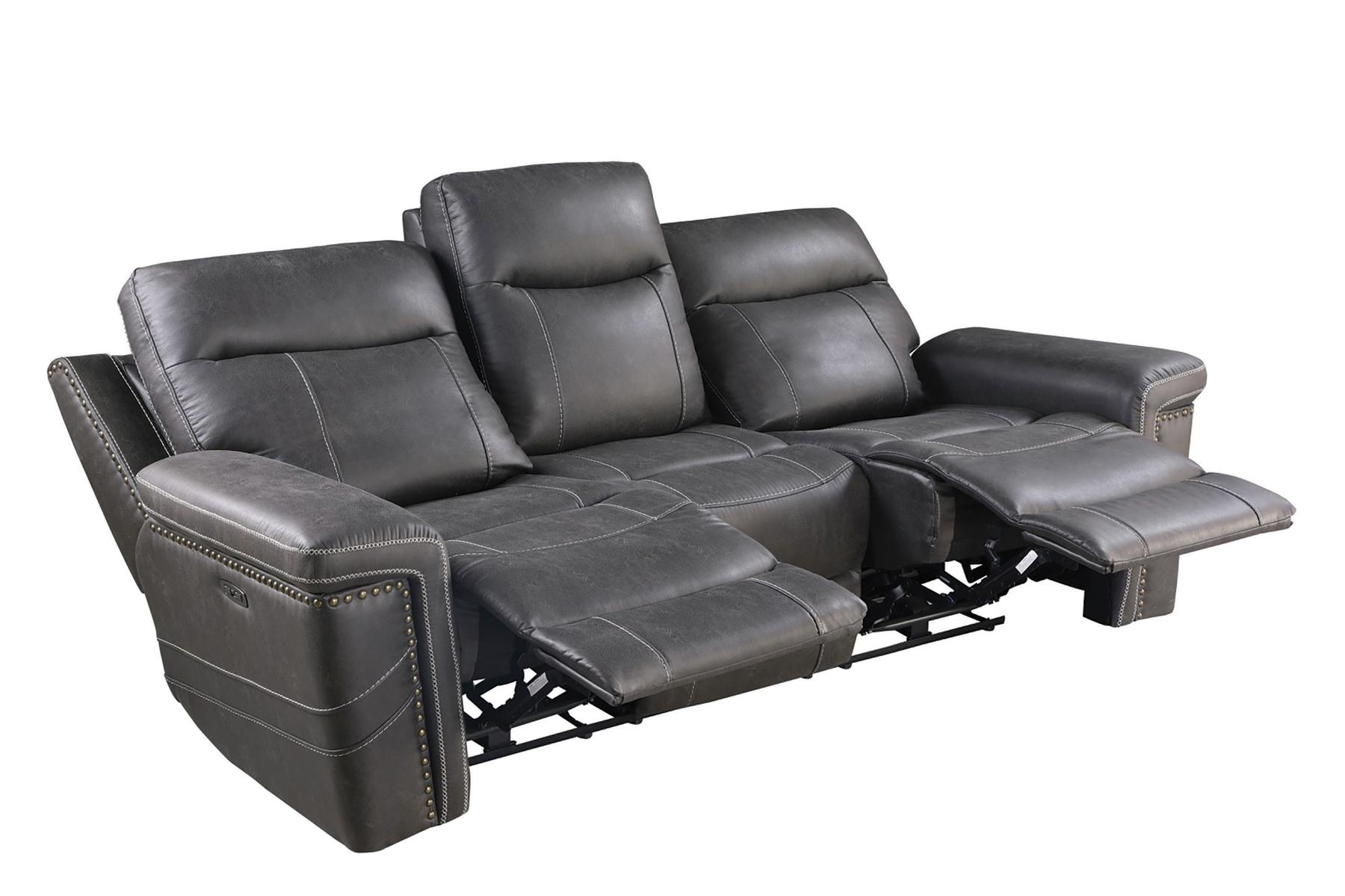 

    
Coaster 603514PP Wixom Power Reclining Sofa Charcoal 603514PP
