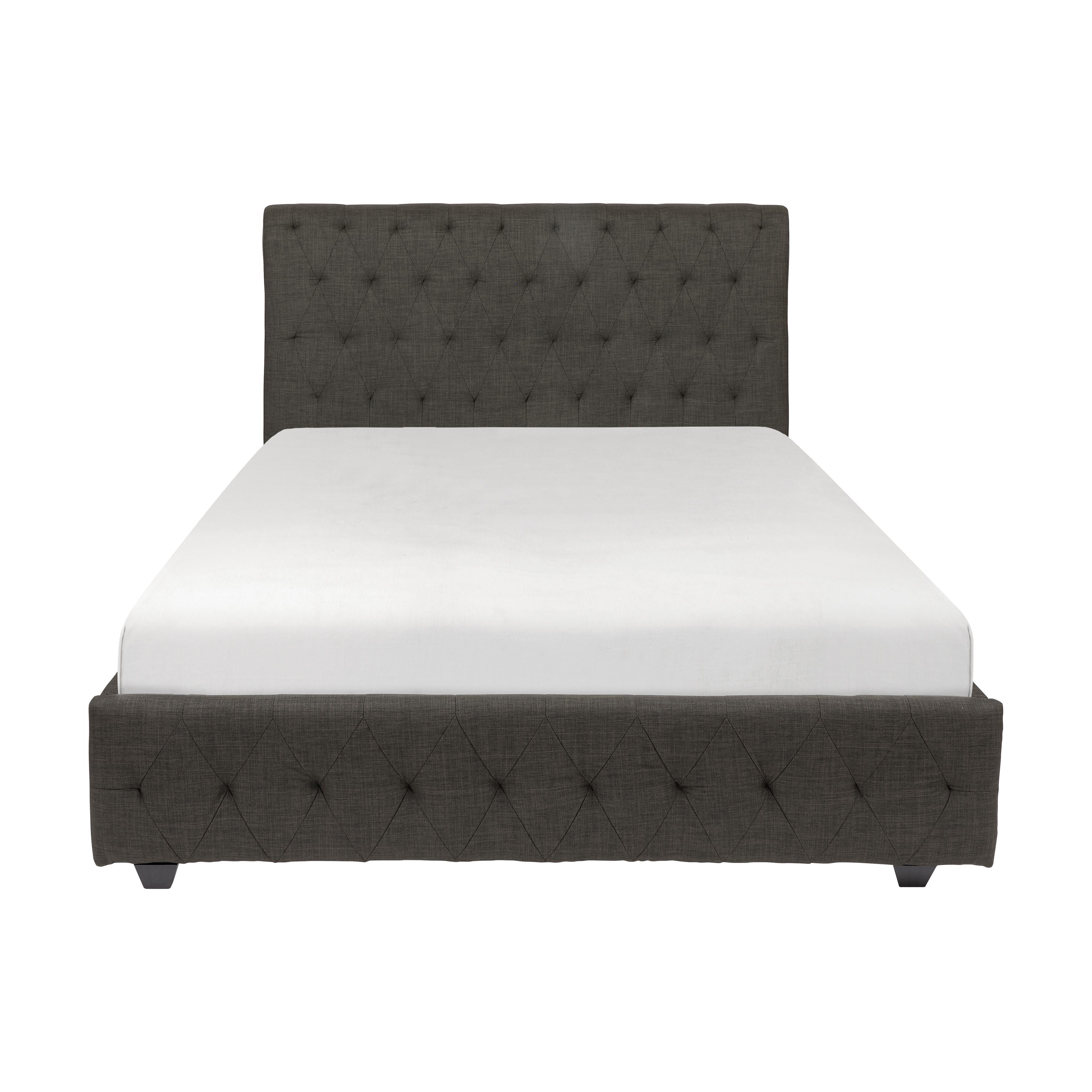 

    
Modern Charcoal Solid Wood CAL Bed Homelegance 5789KN-1CK* Baldwyn
