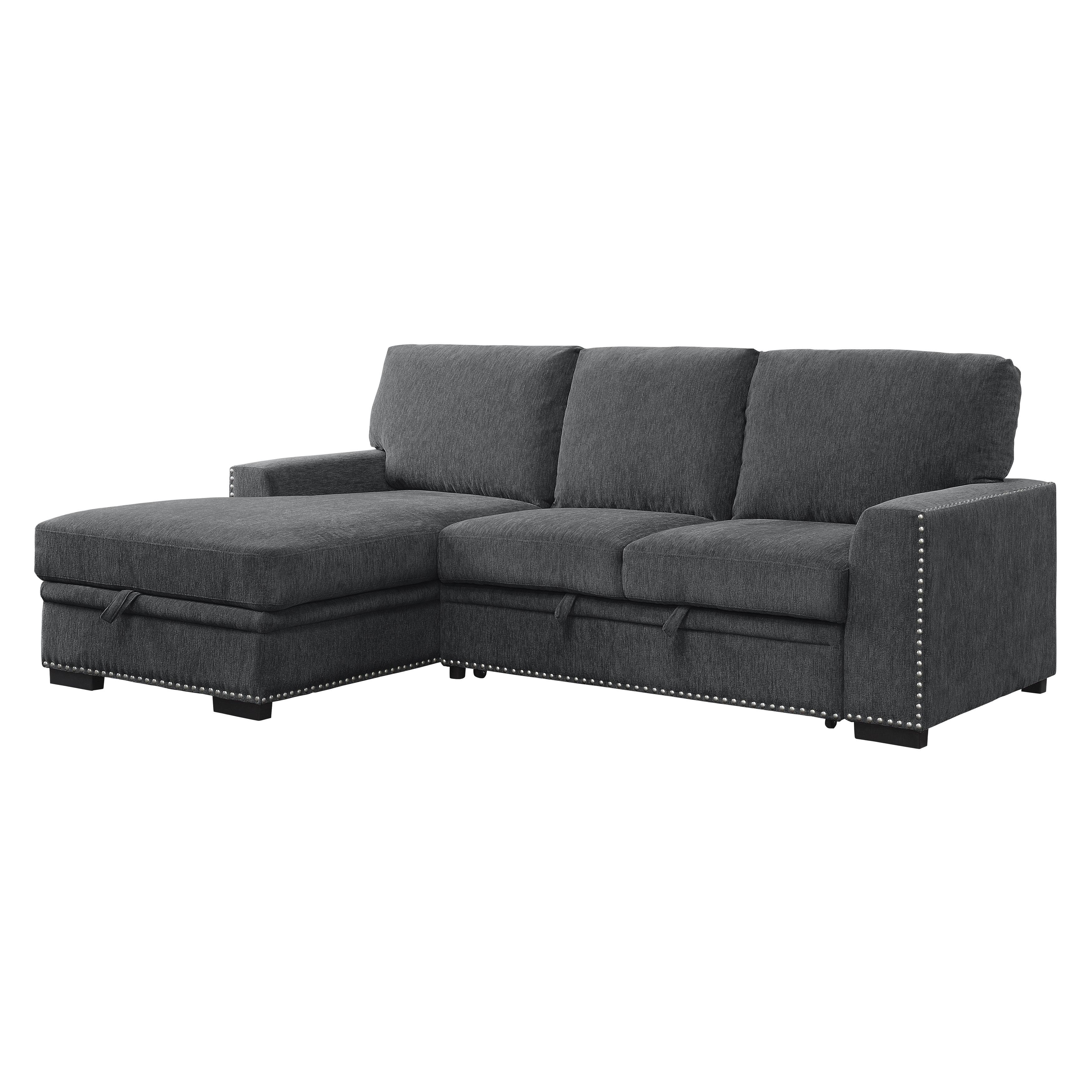 

    
Modern Charcoal Solid Wood LHC 2-Piece Sectional Homelegance 9468CC*2LC2R Morelia
