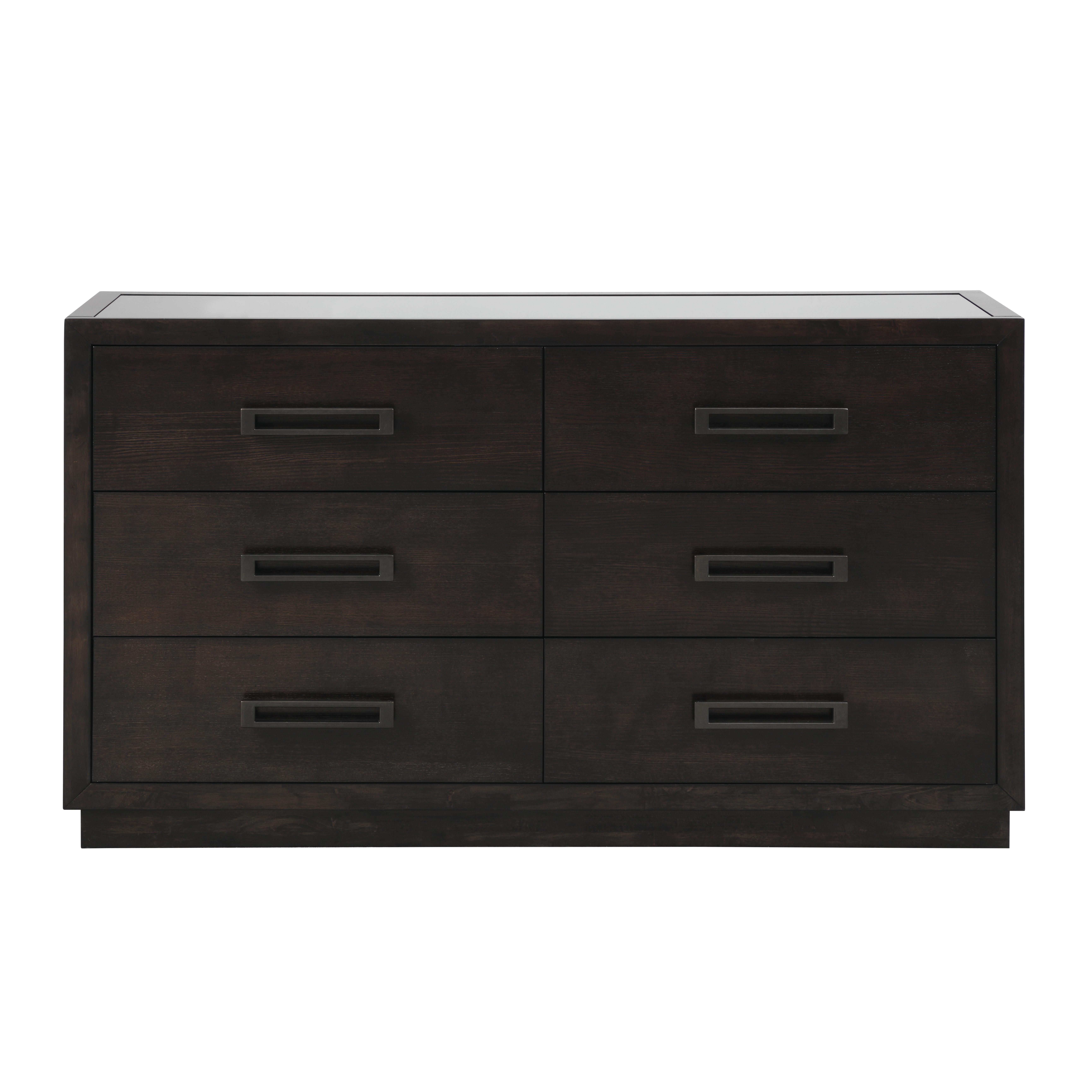 

                    
Homelegance 5424-5*6-2PC Larchmont Dresser w/Mirror Charcoal  Purchase 
