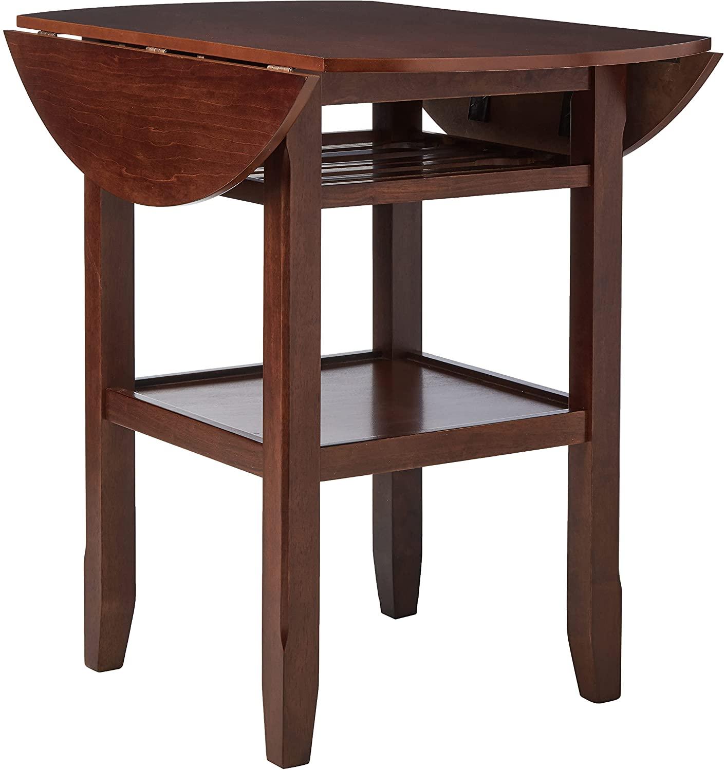

    
Modern Cherry Counter Height Table by Acme Tartys 72535
