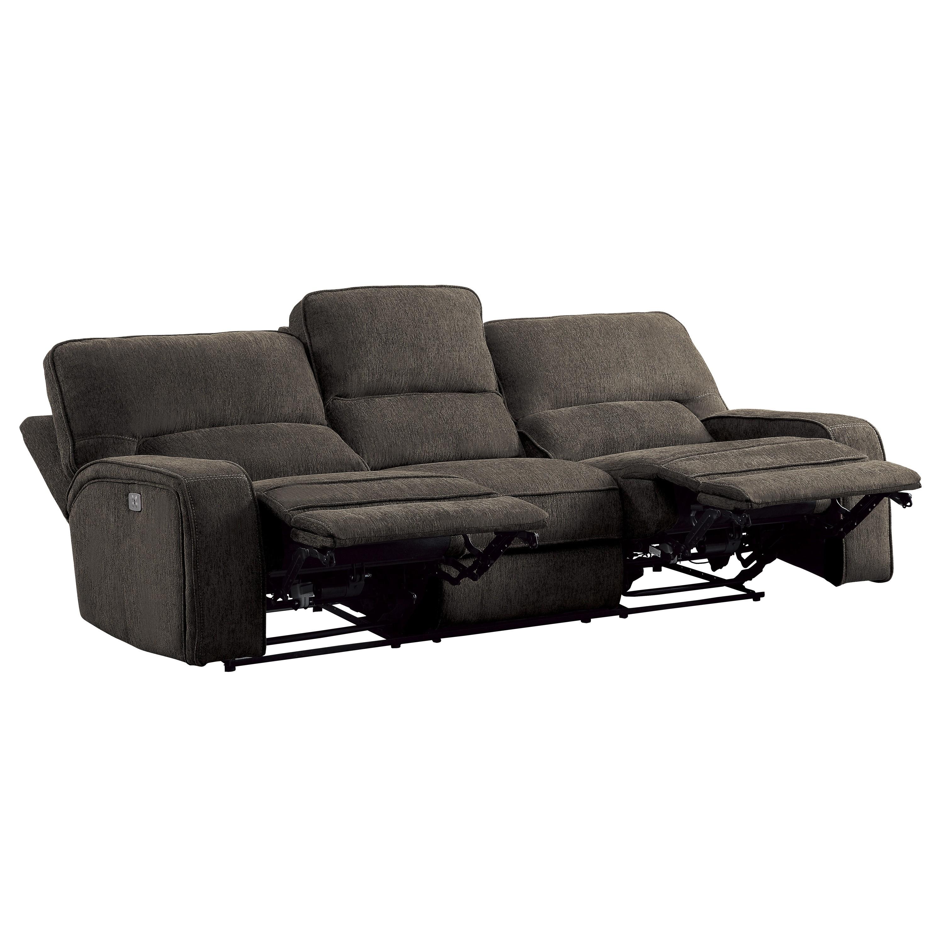 

                    
Homelegance 9849CH-PWH-2PC Borneo Power Reclining Set Chocolate Chenille Purchase 
