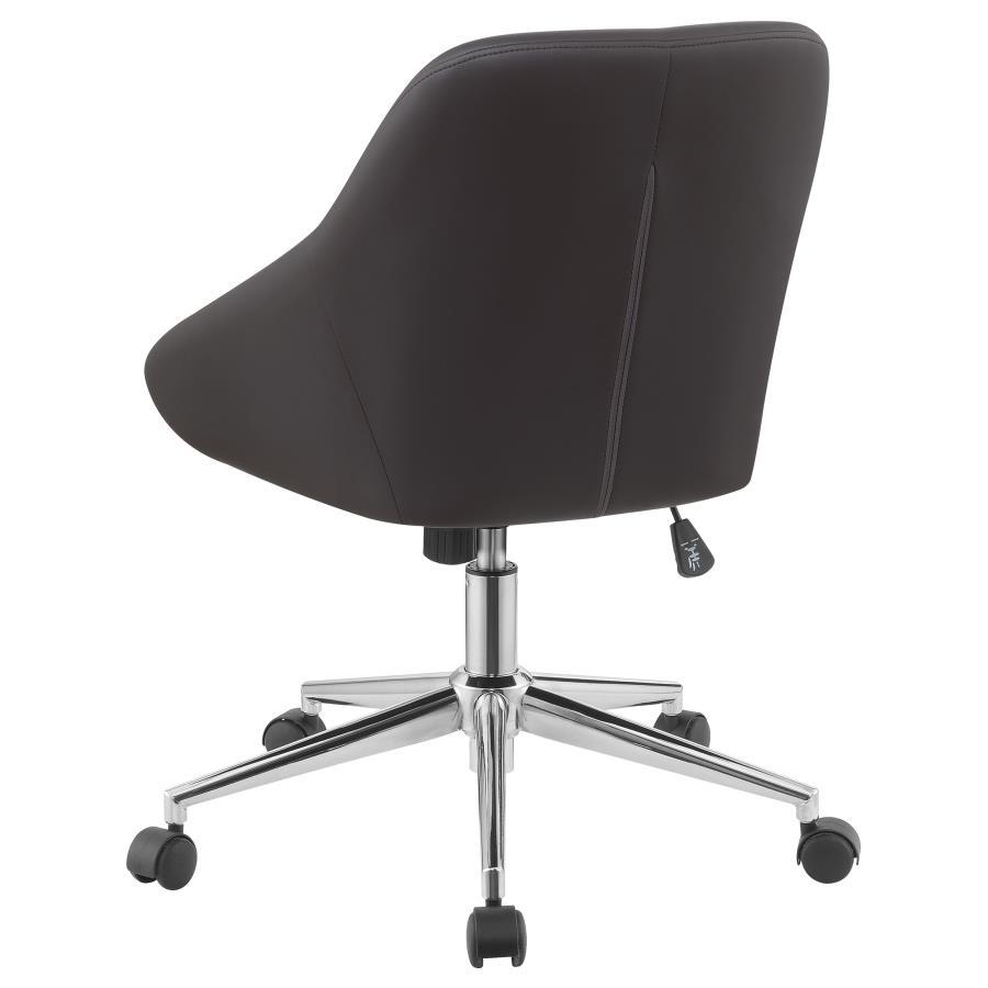 

                    
Coaster 801426 Office Chair Brown Leatherette Purchase 
