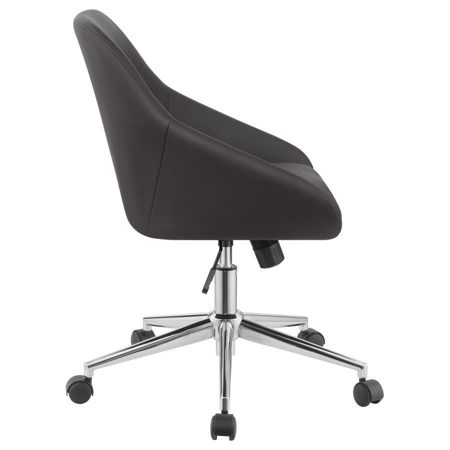

    
Coaster 801426 Office Chair Brown 801426
