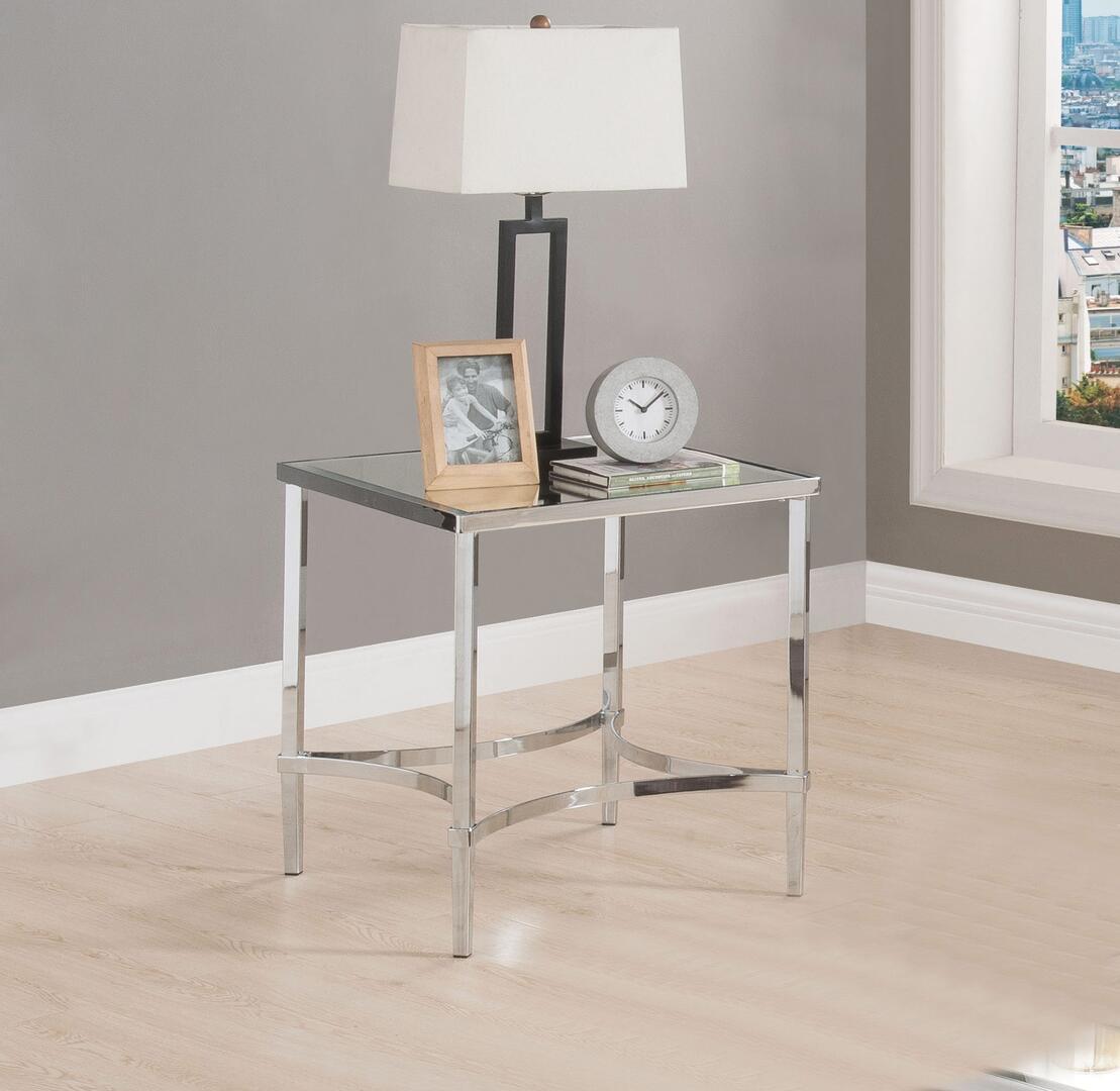 

                    
Acme Furniture Petunia End Table Chrome  Purchase 
