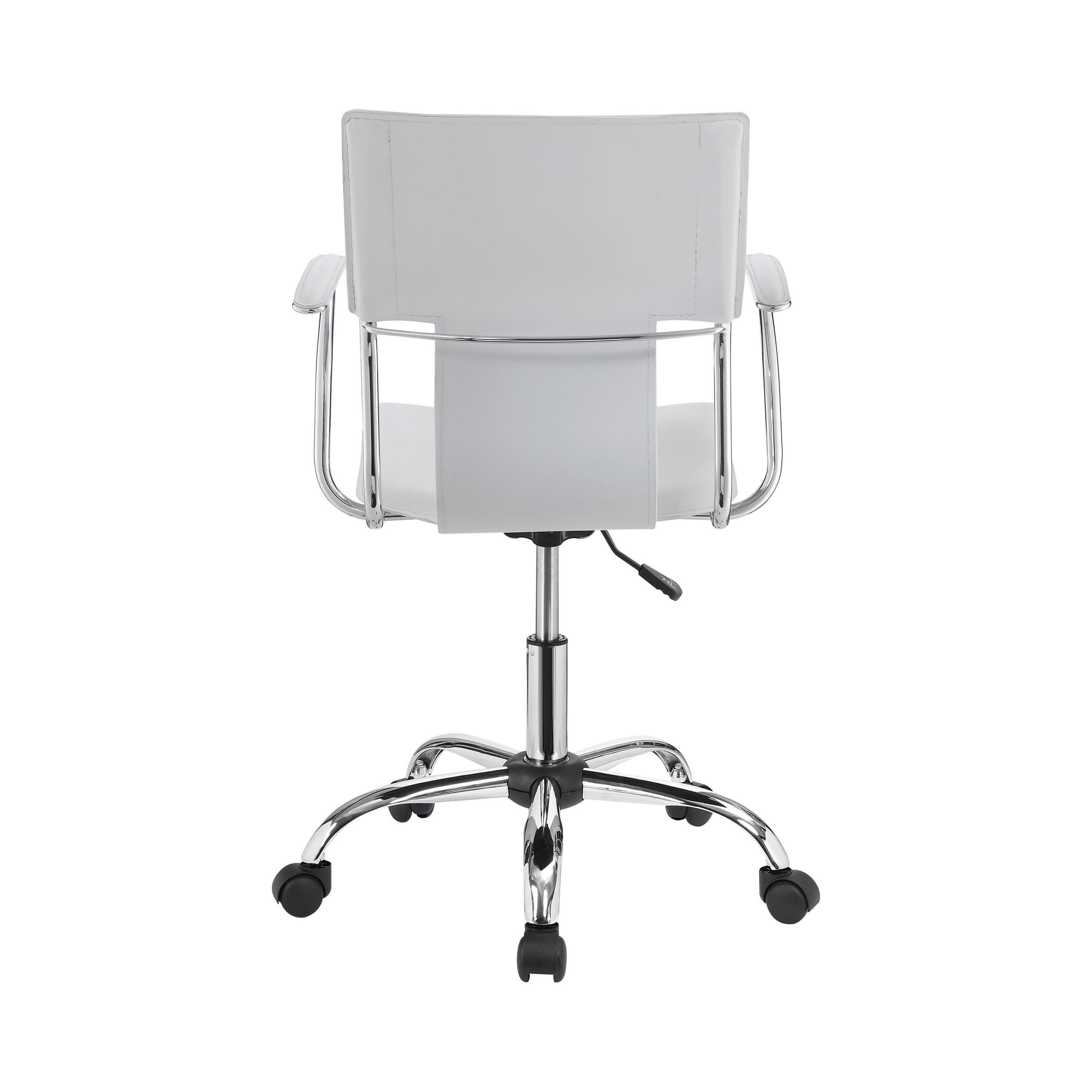 

                    
Coaster 801363 Office Chair White Leatherette Purchase 
