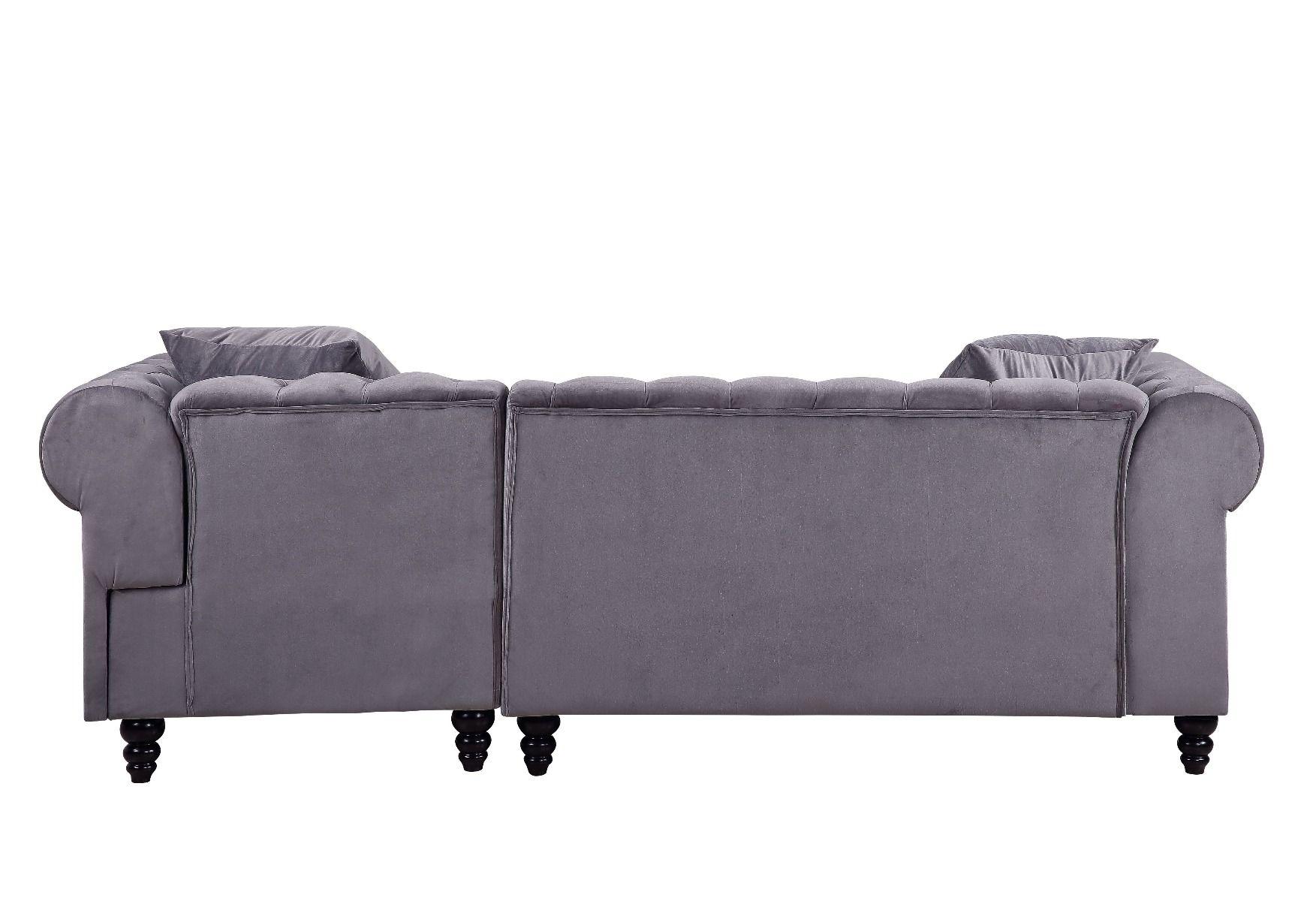 

                    
Acme Furniture Adnelis Sectional Sofa Gray Velvet Purchase 
