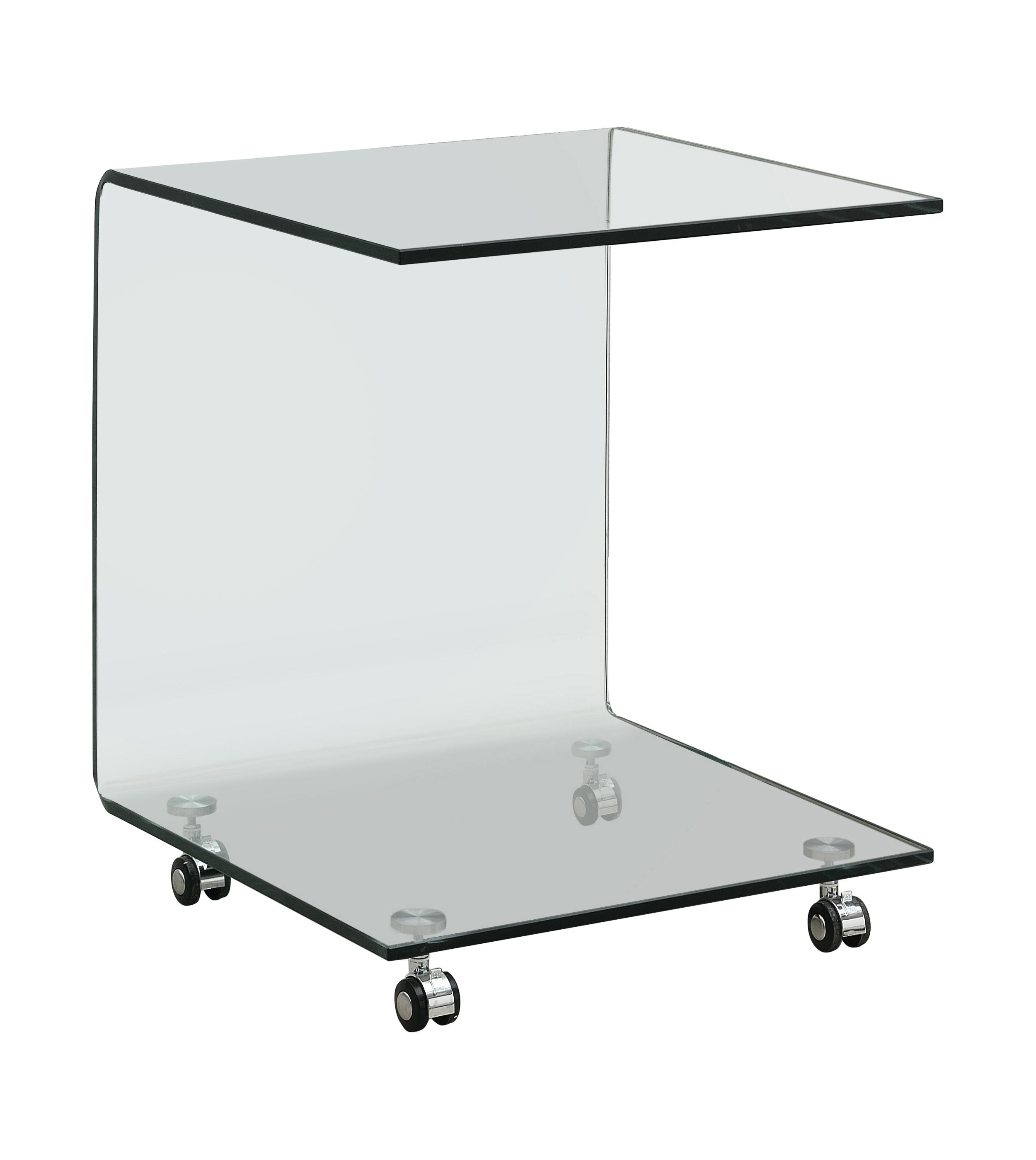 Modern Accent Table 935866 935866 in Clear 