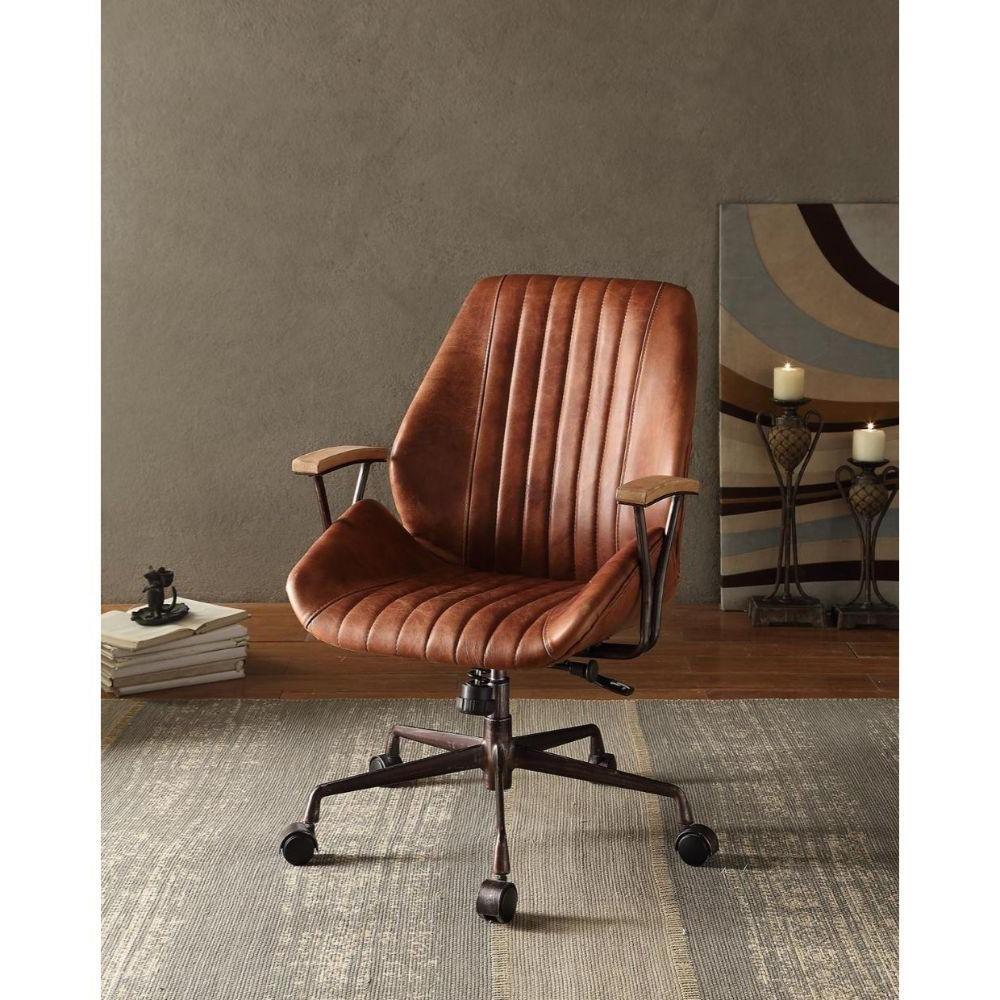 

    
Acme Furniture Hamilton Home Office Chair Cocoa 92413
