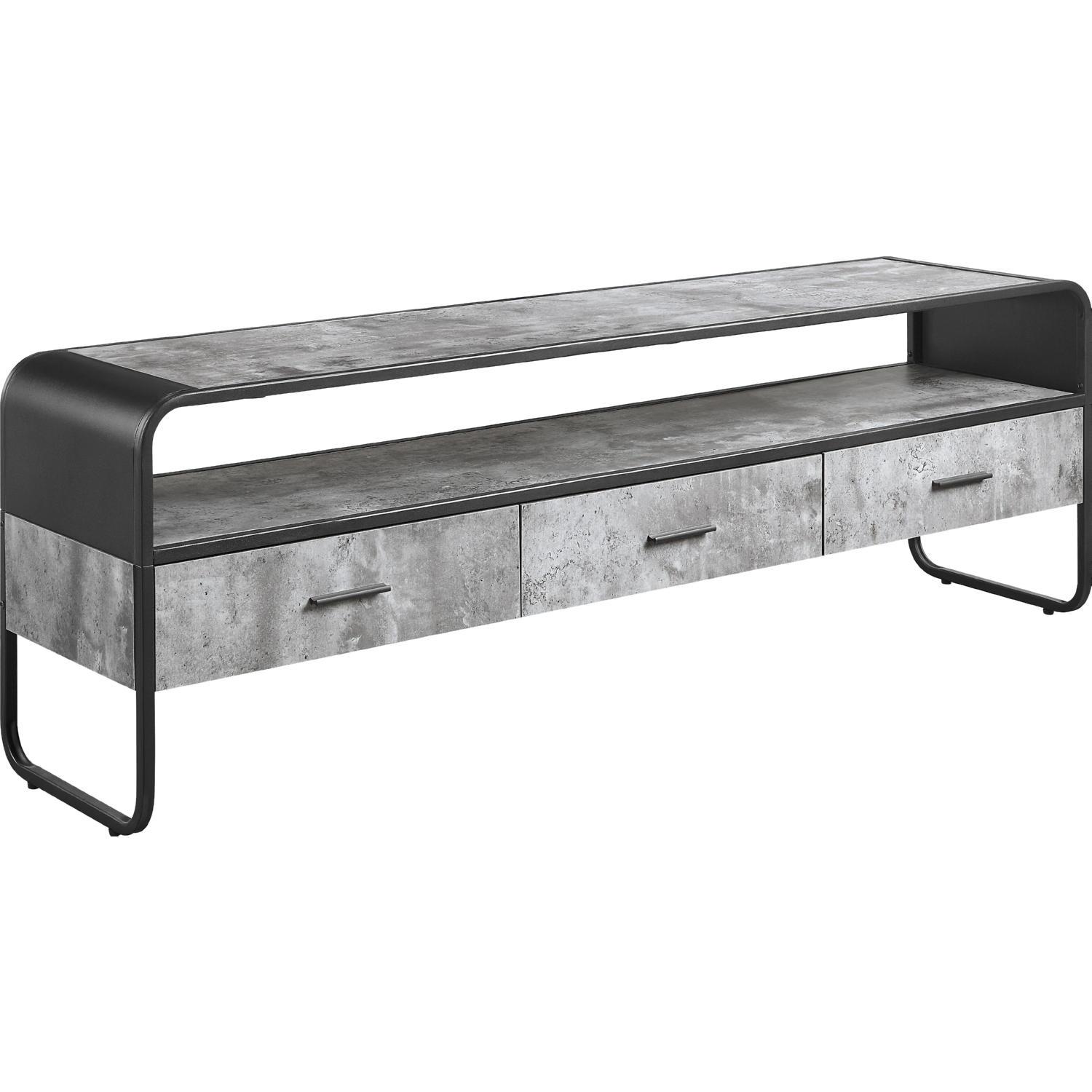 

    
Acme Furniture Raziela TV Stand Set Gray LV01142-3pcs
