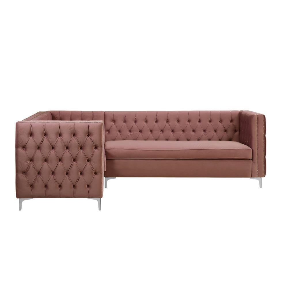 

                    
Acme Furniture Rhett Sectional Sofa Pink Velvet Purchase 
