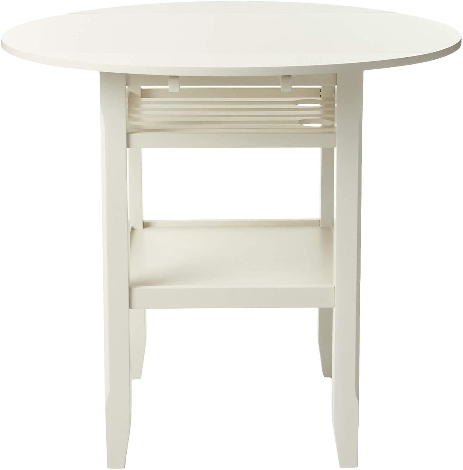 

    
Acme Furniture Tartys Counter Height Table Cream 72545
