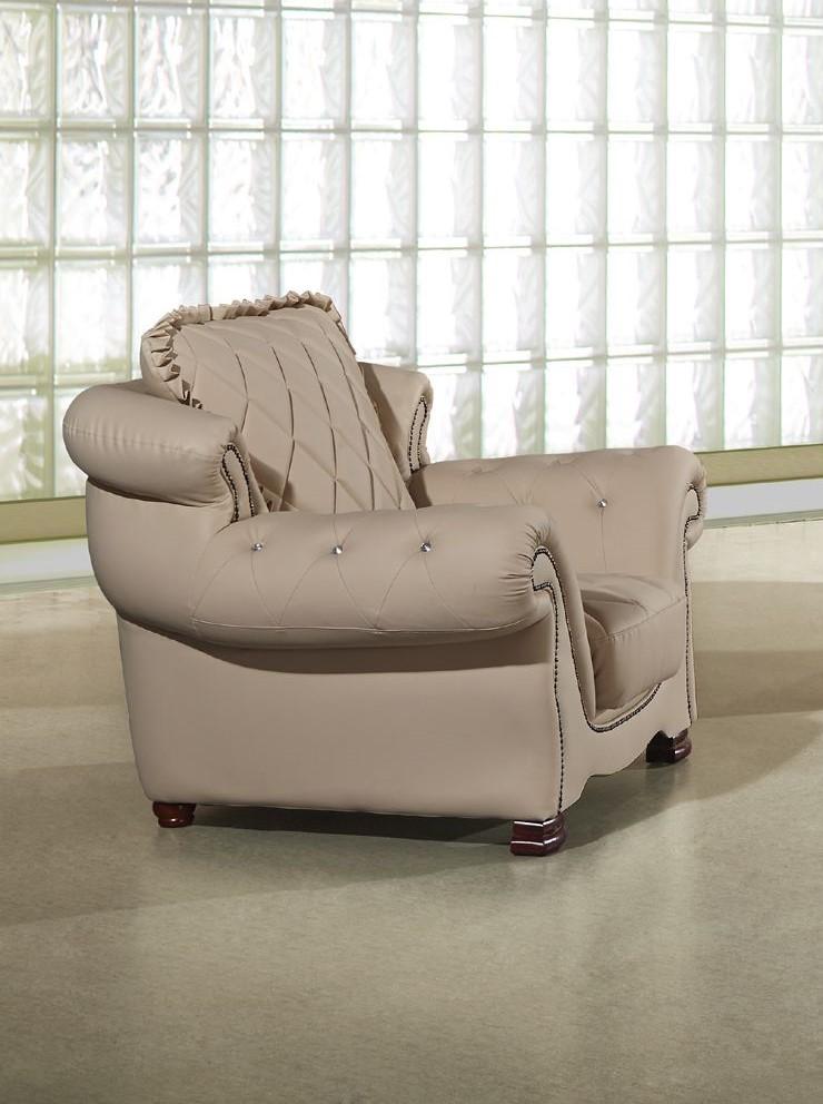 

    
Modern Cream Faux Leather Sofa Set  3 Pcs American Eagle AE-D803-CRM
