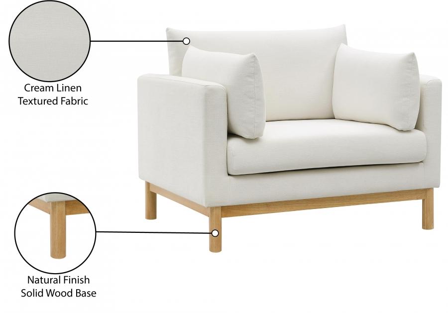 

    
157Cream-C Modern Cream Solid Wood Chair Meridian Furniture Langham 157Cream-C
