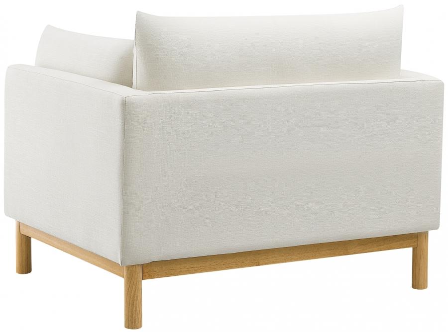 

                    
Meridian Furniture Langham Chair 157Cream-C Chair Cream Textured Fabric Purchase 

