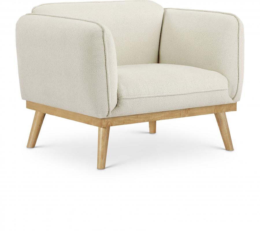 

    
Modern Cream Solid Wood Chair Meridian Furniture Nolita 159Cream-C
