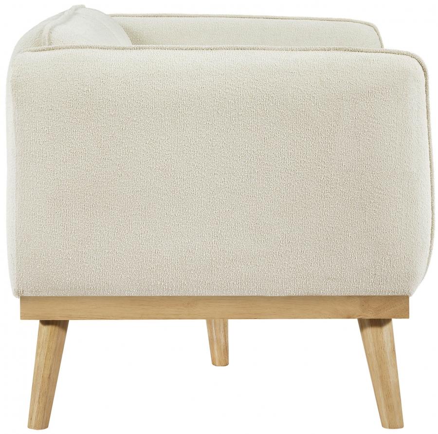 

    
159Cream-L Modern Cream Solid Wood Loveseat Meridian Furniture Nolita 159Cream-L
