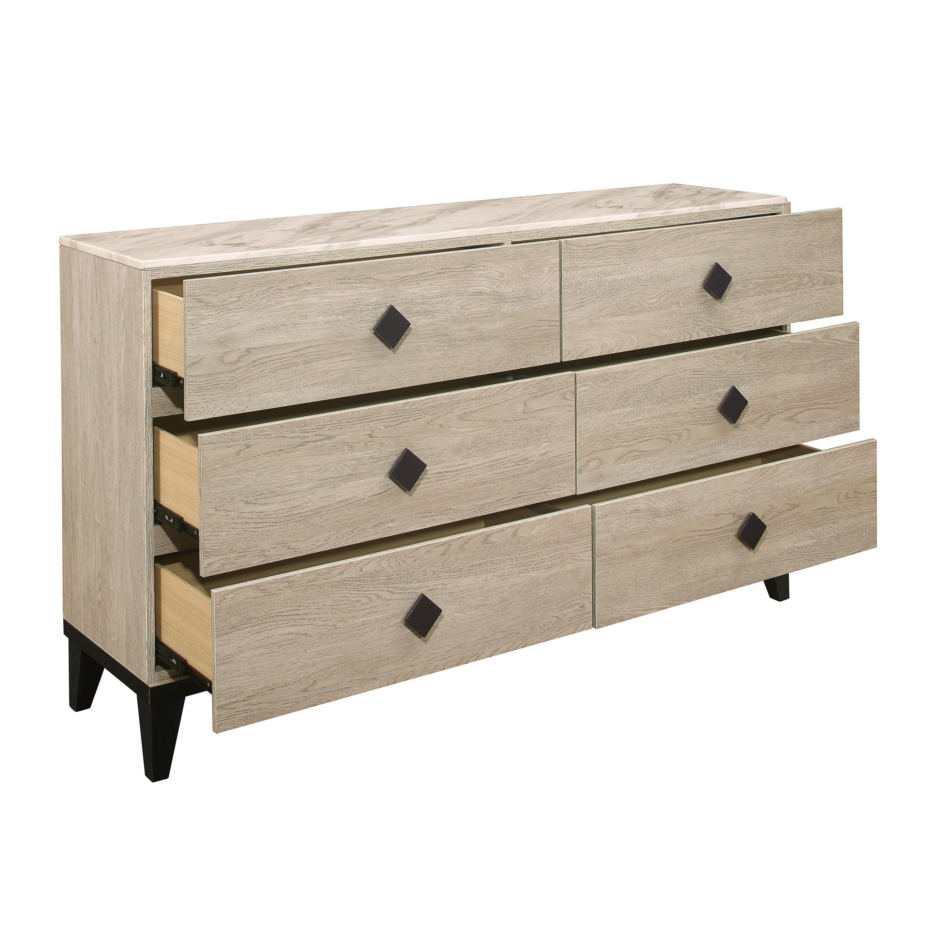 

    
Modern Cream Wood Dresser Homelegance 1524-5 Whiting
