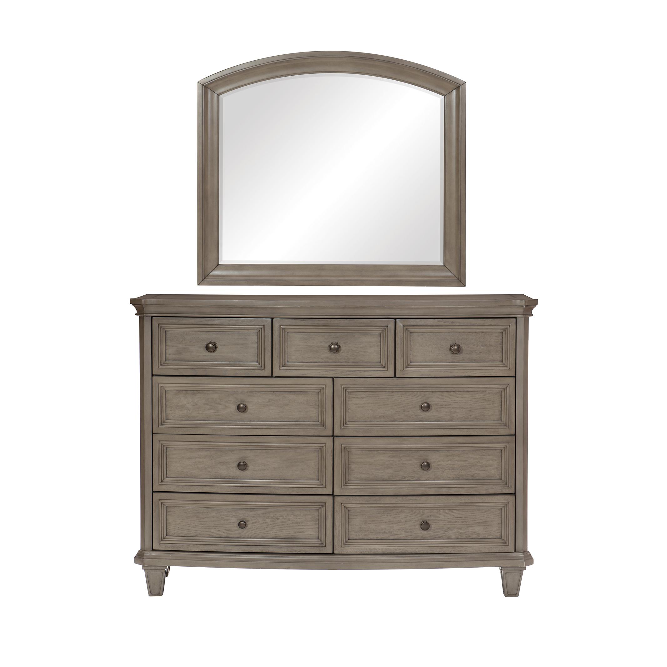 

    
Modern Cream Wood Dresser w/Mirror Homelegance 5442-5*6 Vermillion
