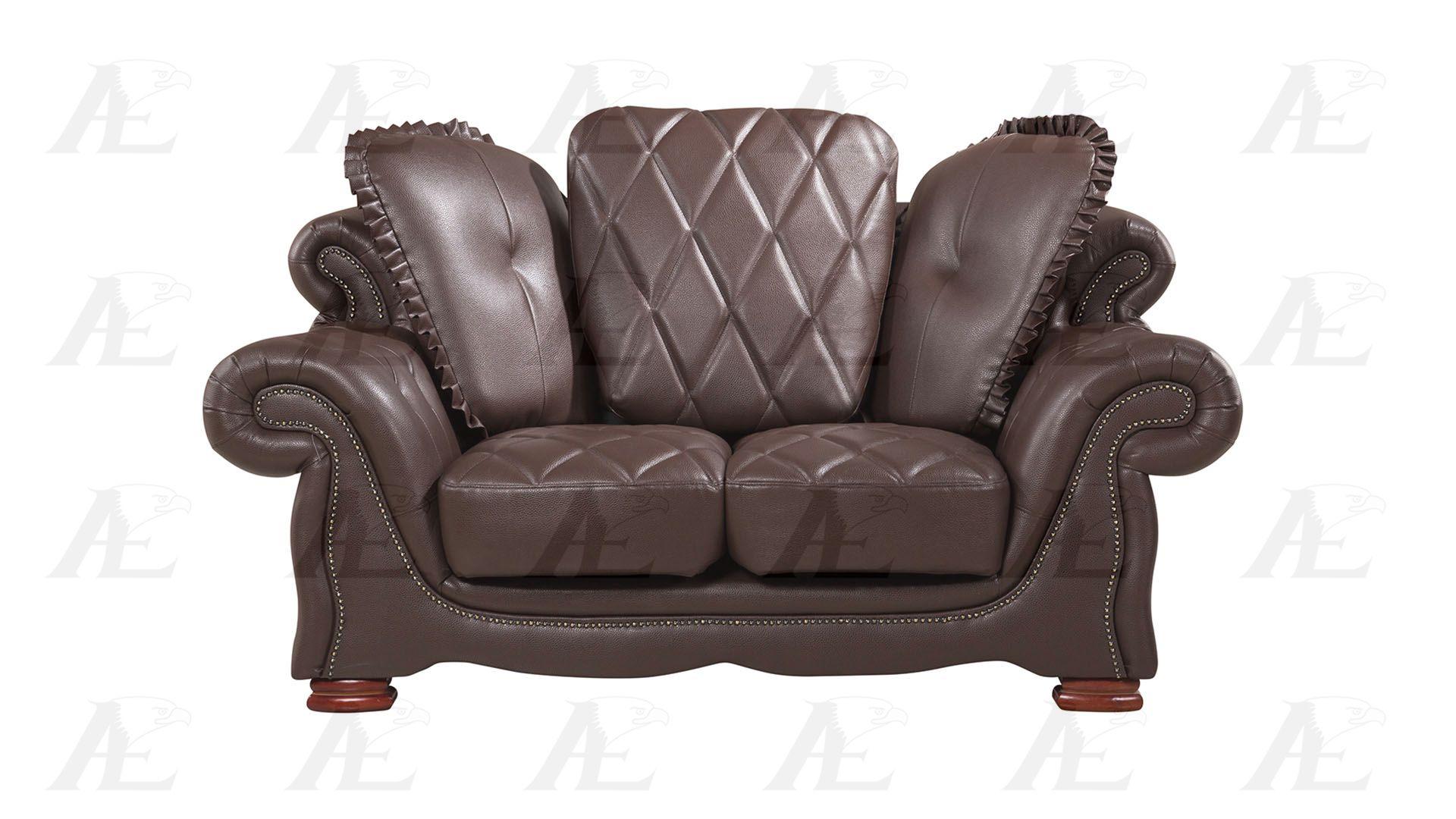 

                    
American Eagle Furniture AE-D803-DB Sofa Set Dark Brown Bonded Leather Purchase 
