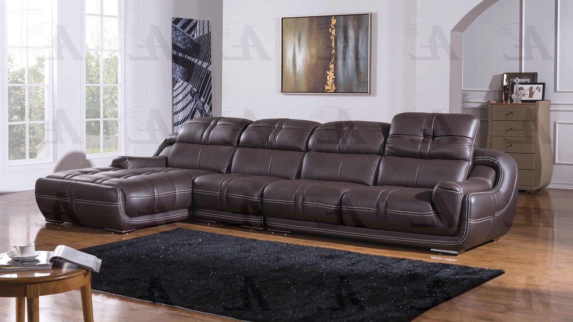 

    
American Eagle Furniture EK-L201-DB Sectional Sofa Dark Brown EK-L201L-DB

