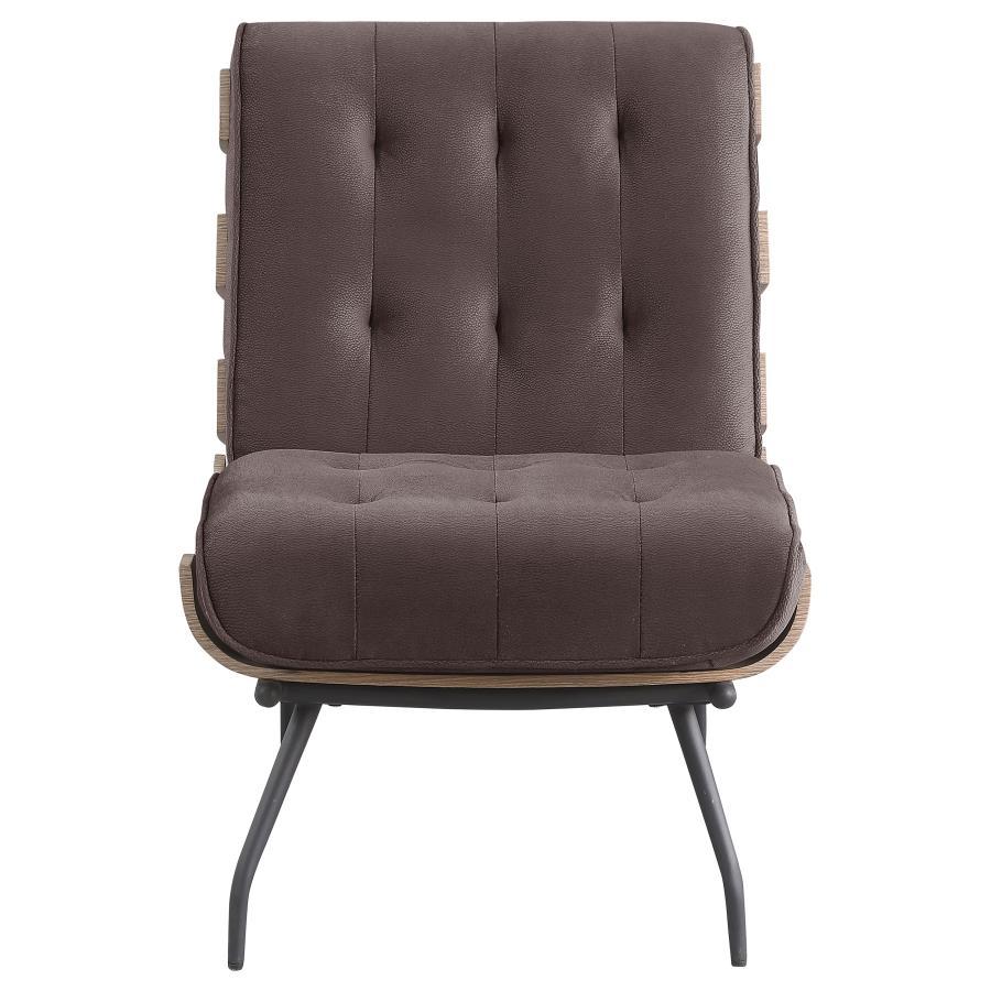 

    
Coaster Aloma Armless Accent Chair 907503-C Accent Chair Natural/Dark Brown/Black 907503-C
