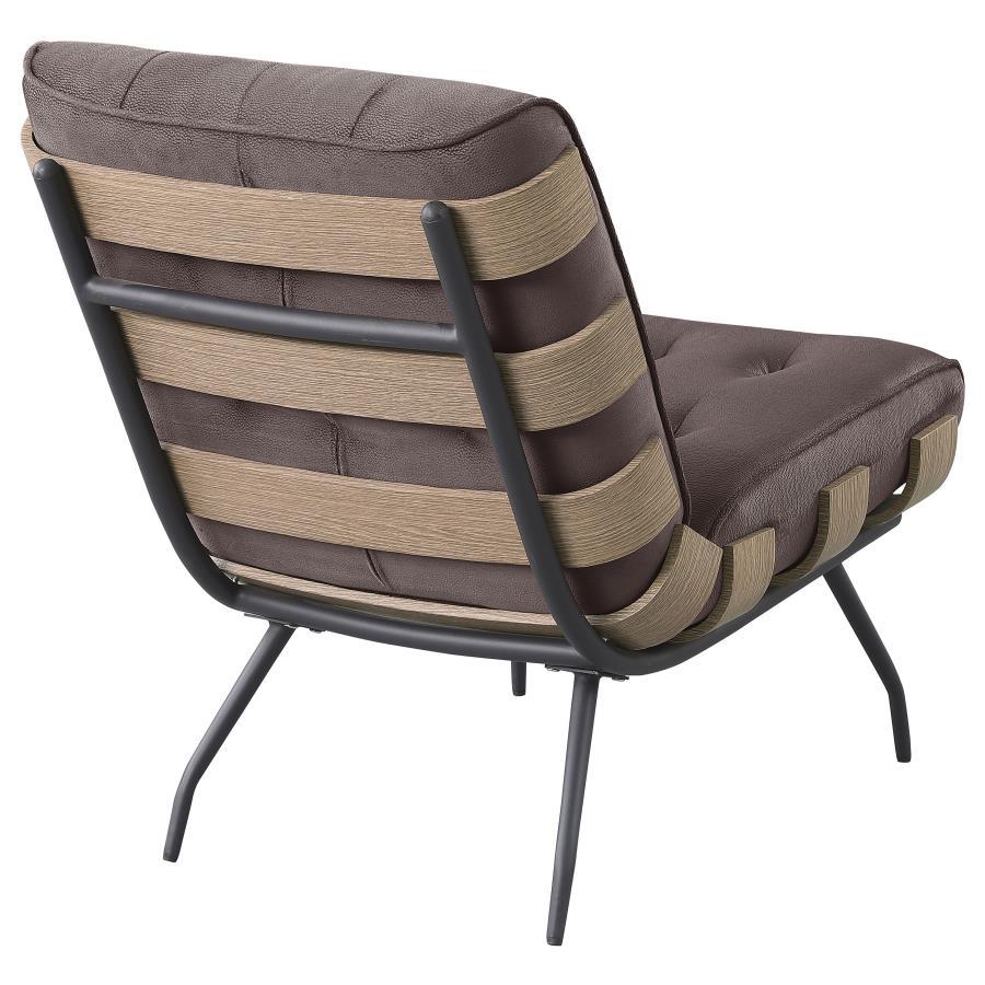 

        
65195194984949Modern Dark Brown Wood Armless Accent Chair Coaster Aloma 907503
