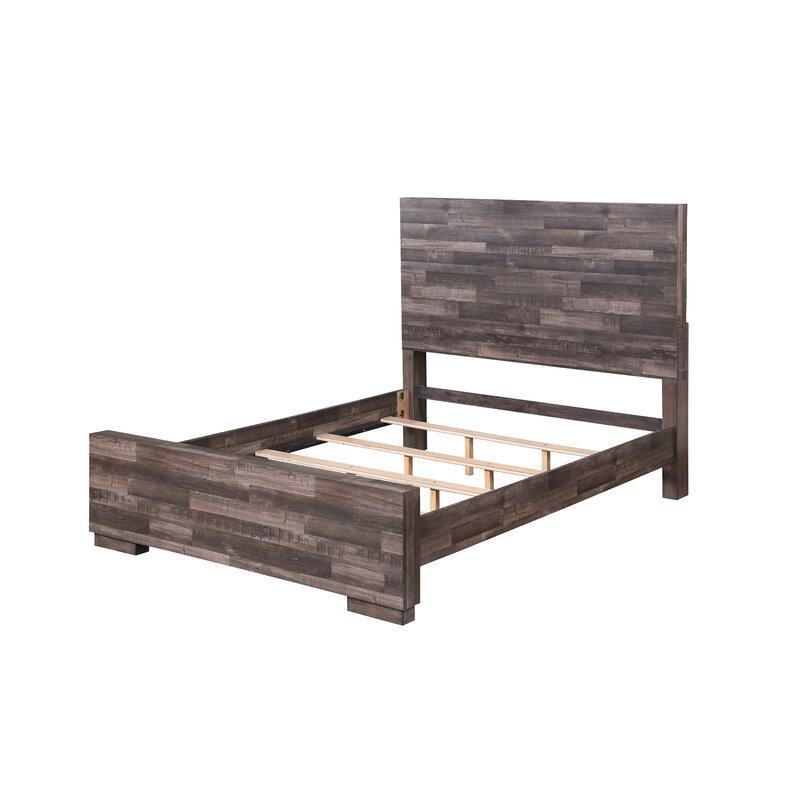 

    
Acme Furniture Juniper Bedroom Set Cherry 22157EK-5pcs
