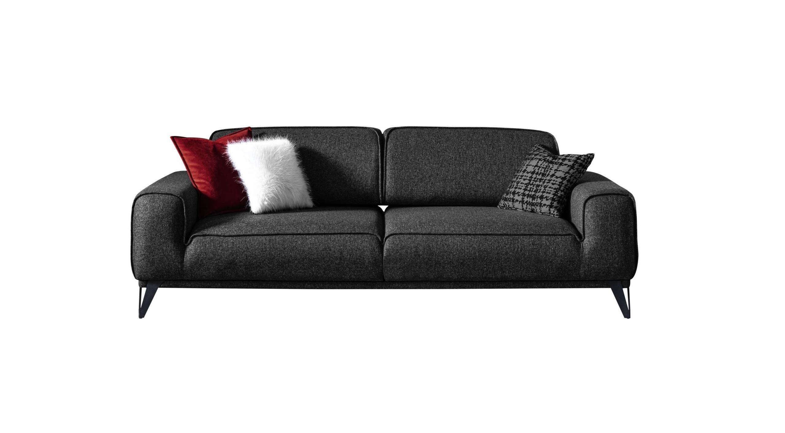 

    
Modern Dark Gray Linen Sofa Bed WhiteLine SO1755F-DGRY Bursa
