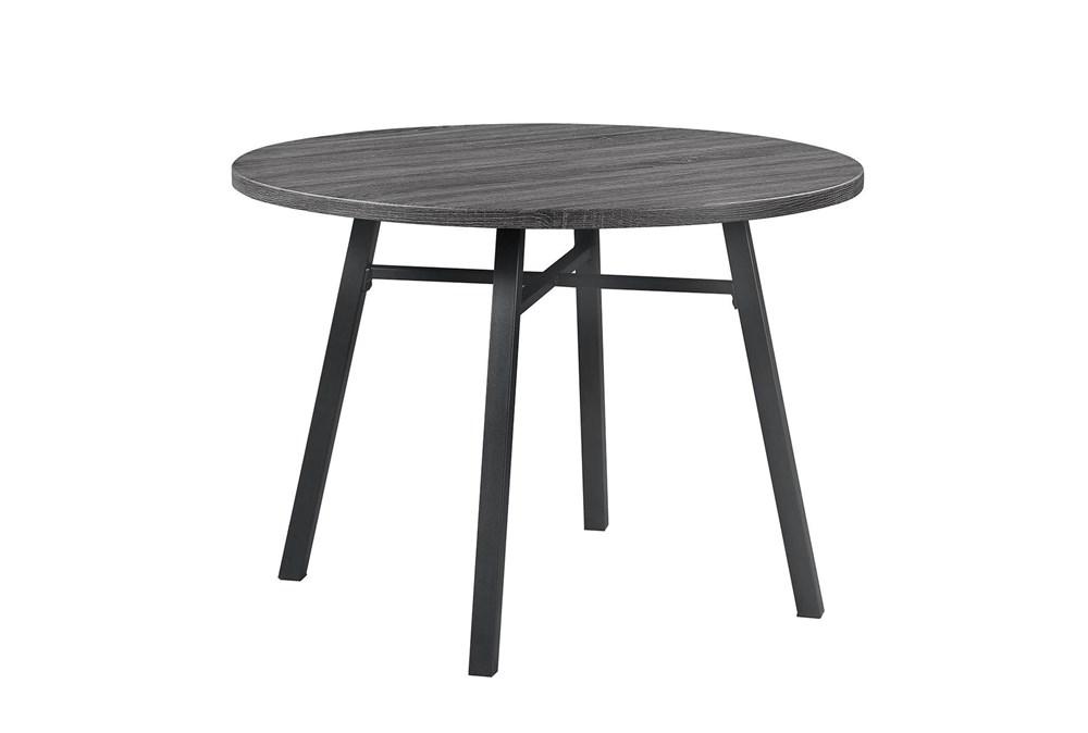 

    
Modern Dark Gray Round Dining Table by Crown Mark Minka 1174T-42
